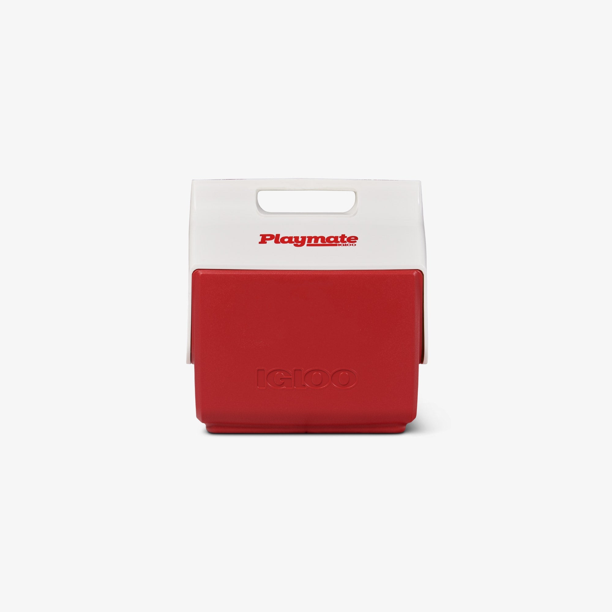 Retro Little Playmate 7 Qt Cooler P1 - Red - Product View