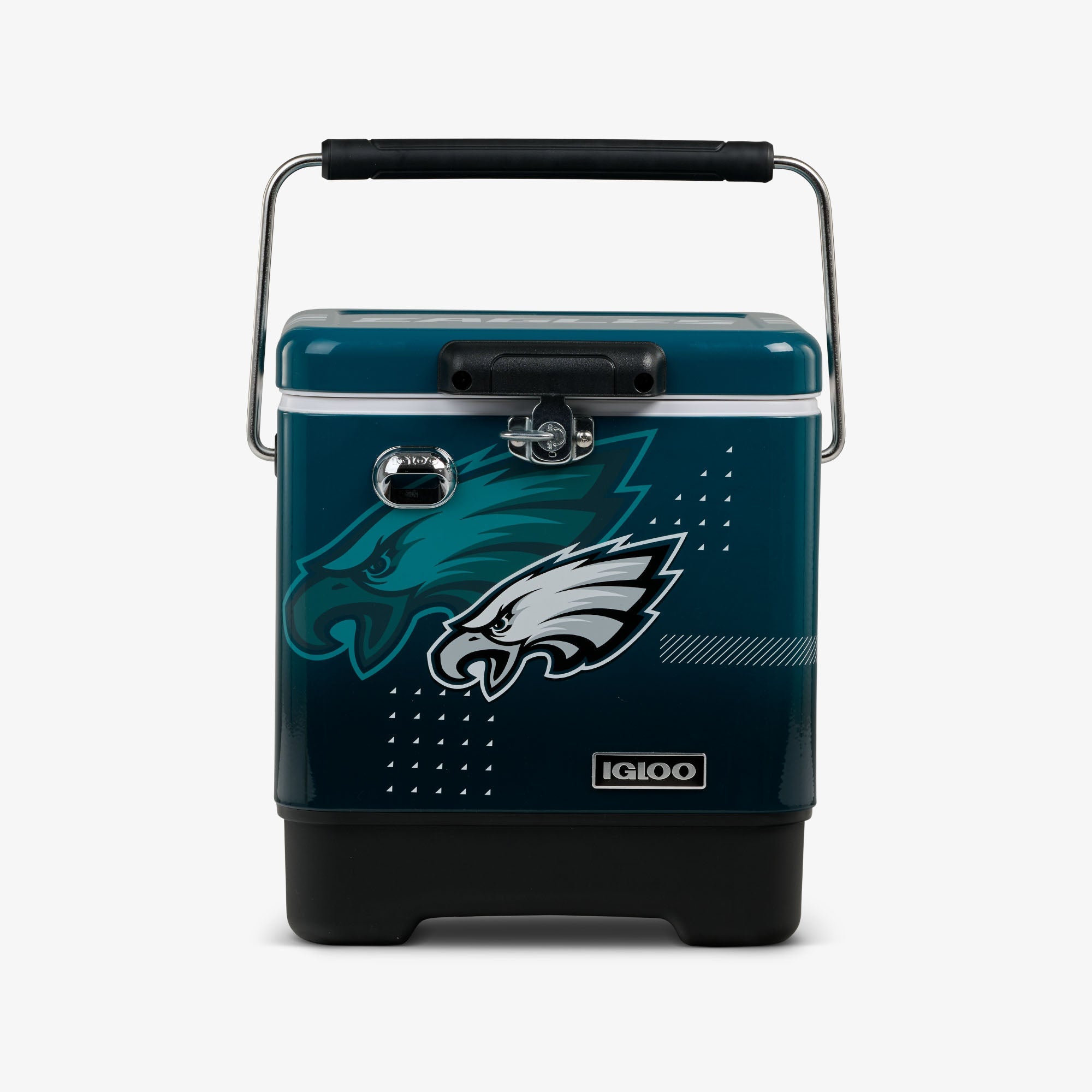 NFL Legacy 20 Qt Cooler Z0 - Eagles - Strap View