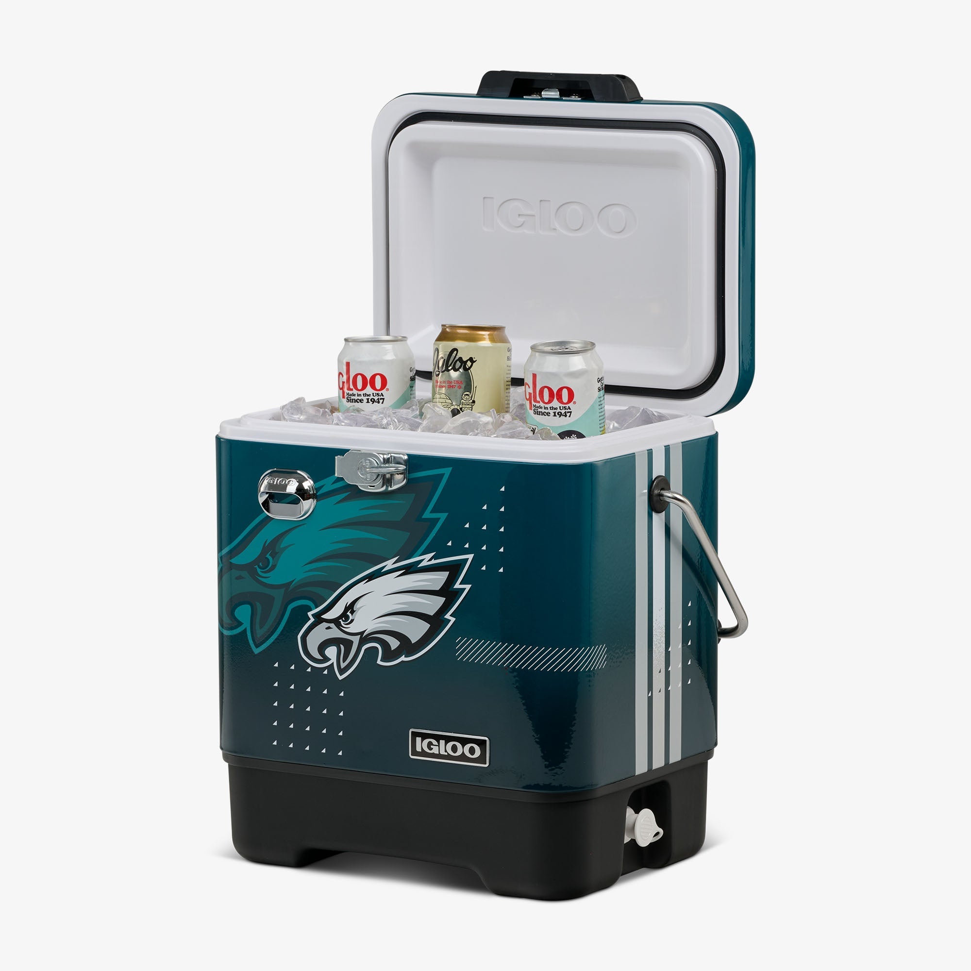 NFL Legacy 20 Qt Cooler Z0 - Eagles - Product View