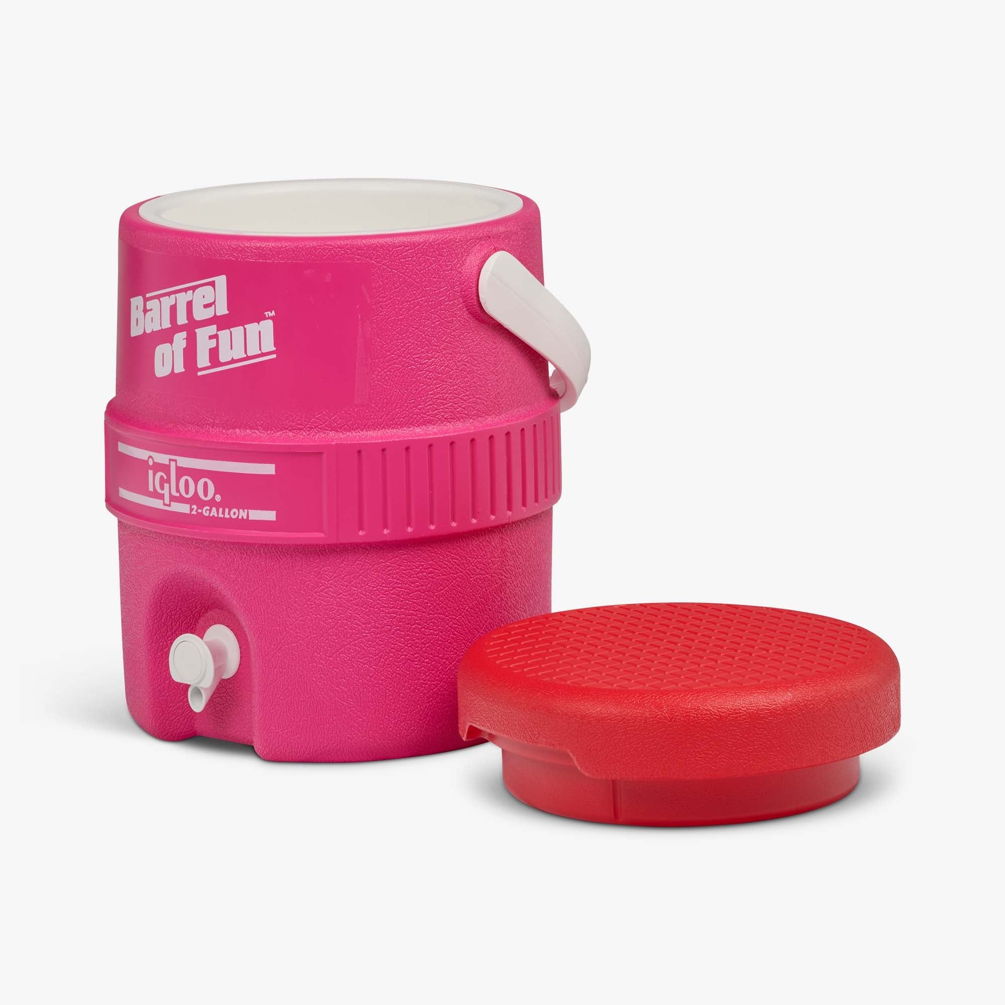 Retro Barrel of Fun 2 Gallon Jug F9 - Tutti Frutti - Open View