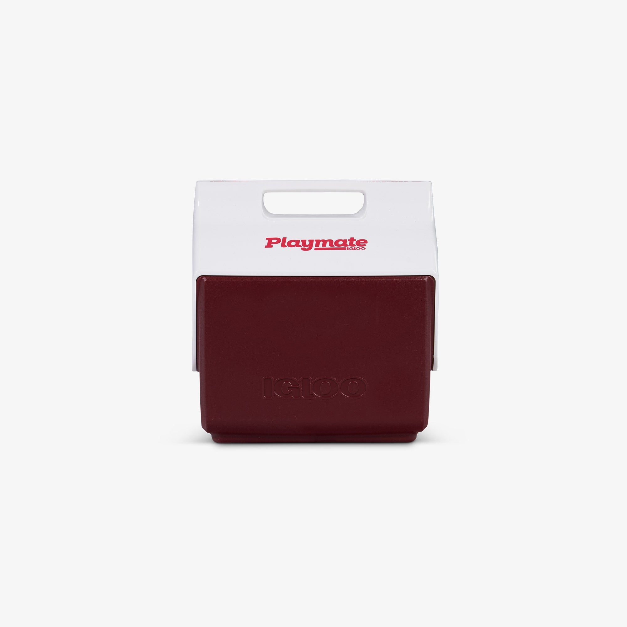 Retro Little Playmate 7 Qt Cooler P1 - Maroon/Bold Magenta - Product View