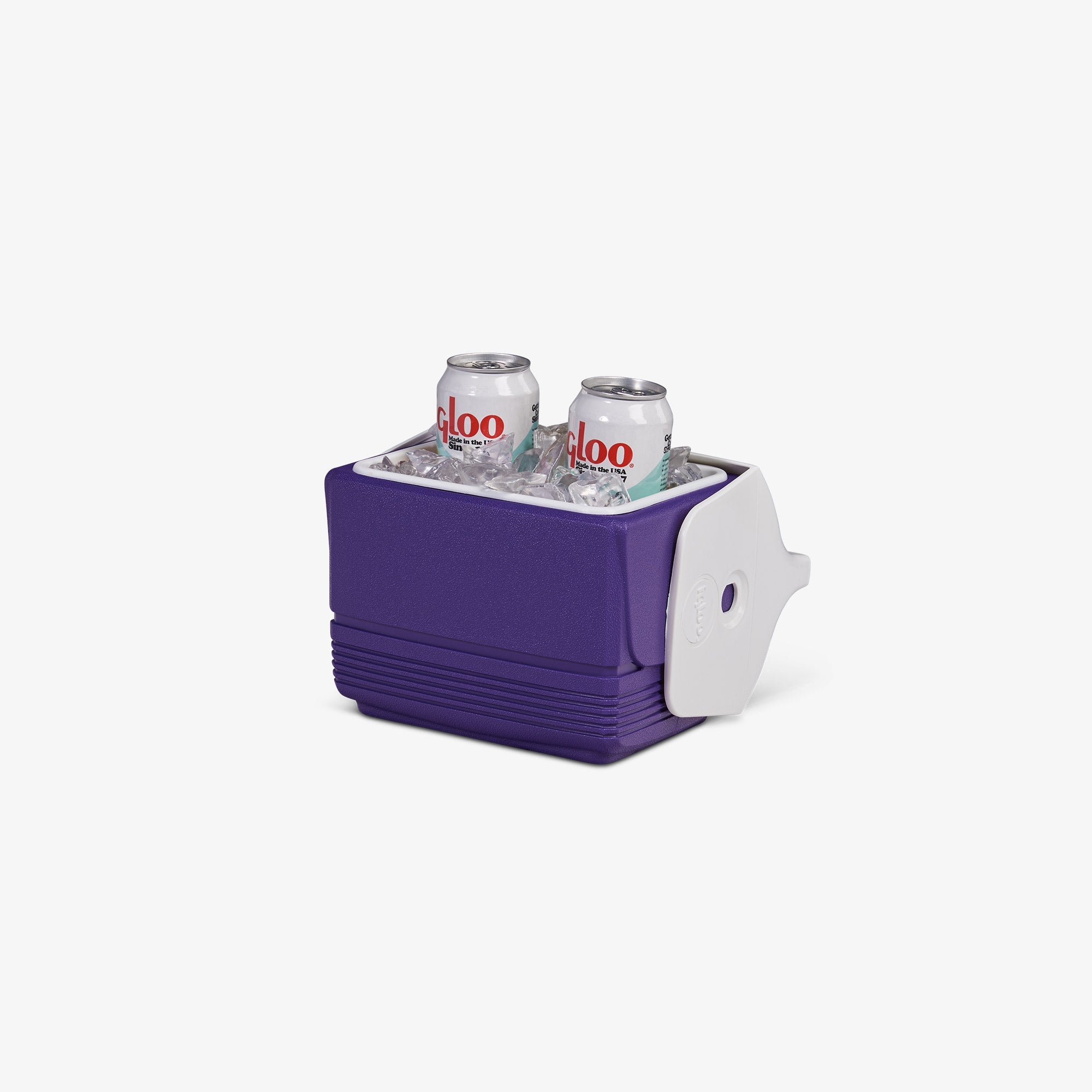 Retro Playmate Mini 4 Qt Cooler Q2 - Purple - Product View