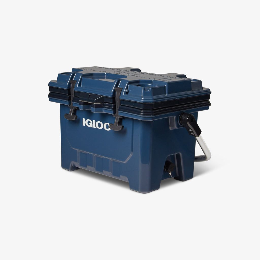 IMX 24 Qt Cooler U4 - Rugged Blue - Product View