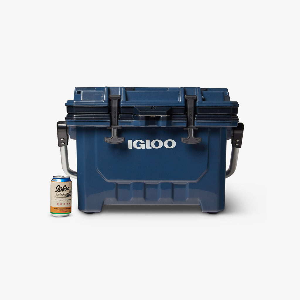 IMX 24 Qt Cooler U4 - Rugged Blue - Size View