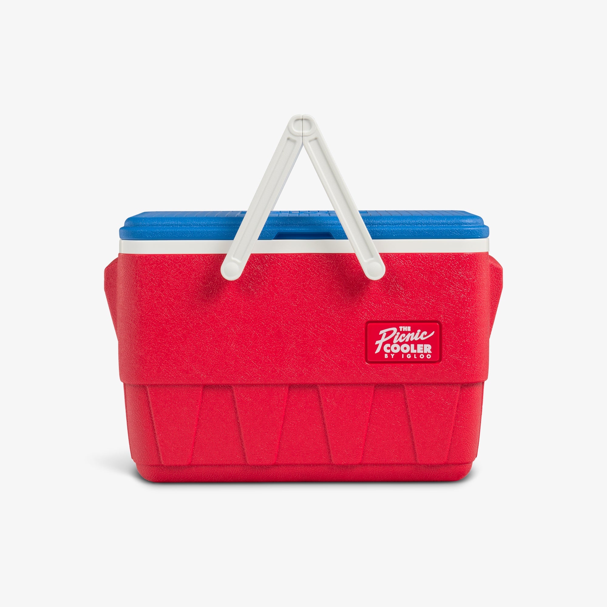 Retro Picnic Basket 25 Qt Cooler J9 - Americana - Strap View