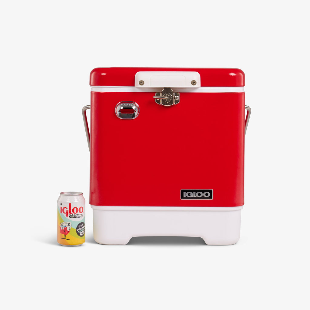 Legacy 20 Qt Cooler N8 - Red Star - Size View