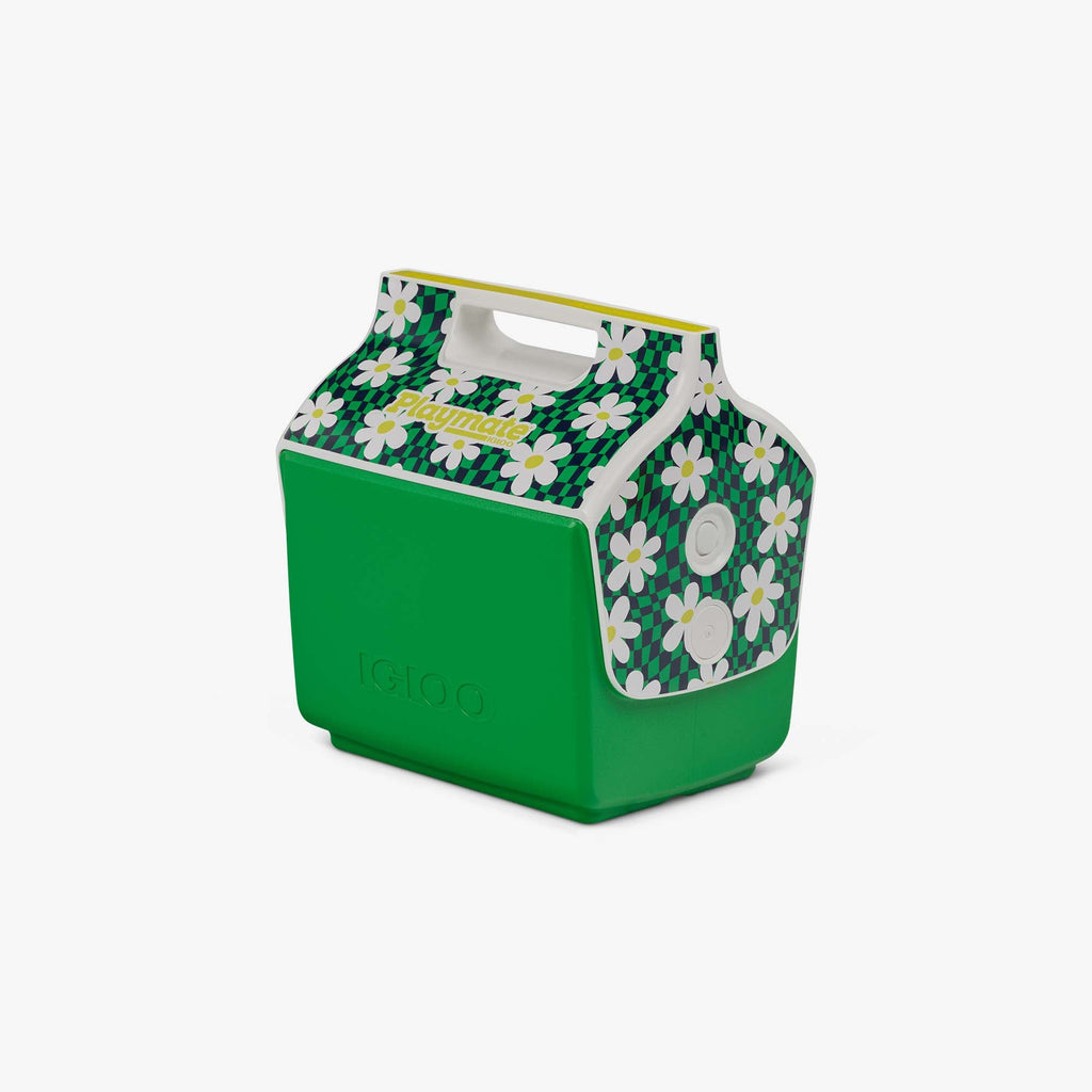 Retro Little Playmate 7 Qt Cooler P1 - Psychedelic Daisy - Product View