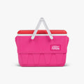 Retro Picnic Basket 25 Qt Cooler J9 - Tutti Frutti - Front View