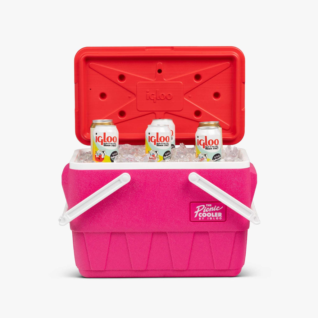 Retro Picnic Basket 25 Qt Cooler J9 - Tutti Frutti - Product View