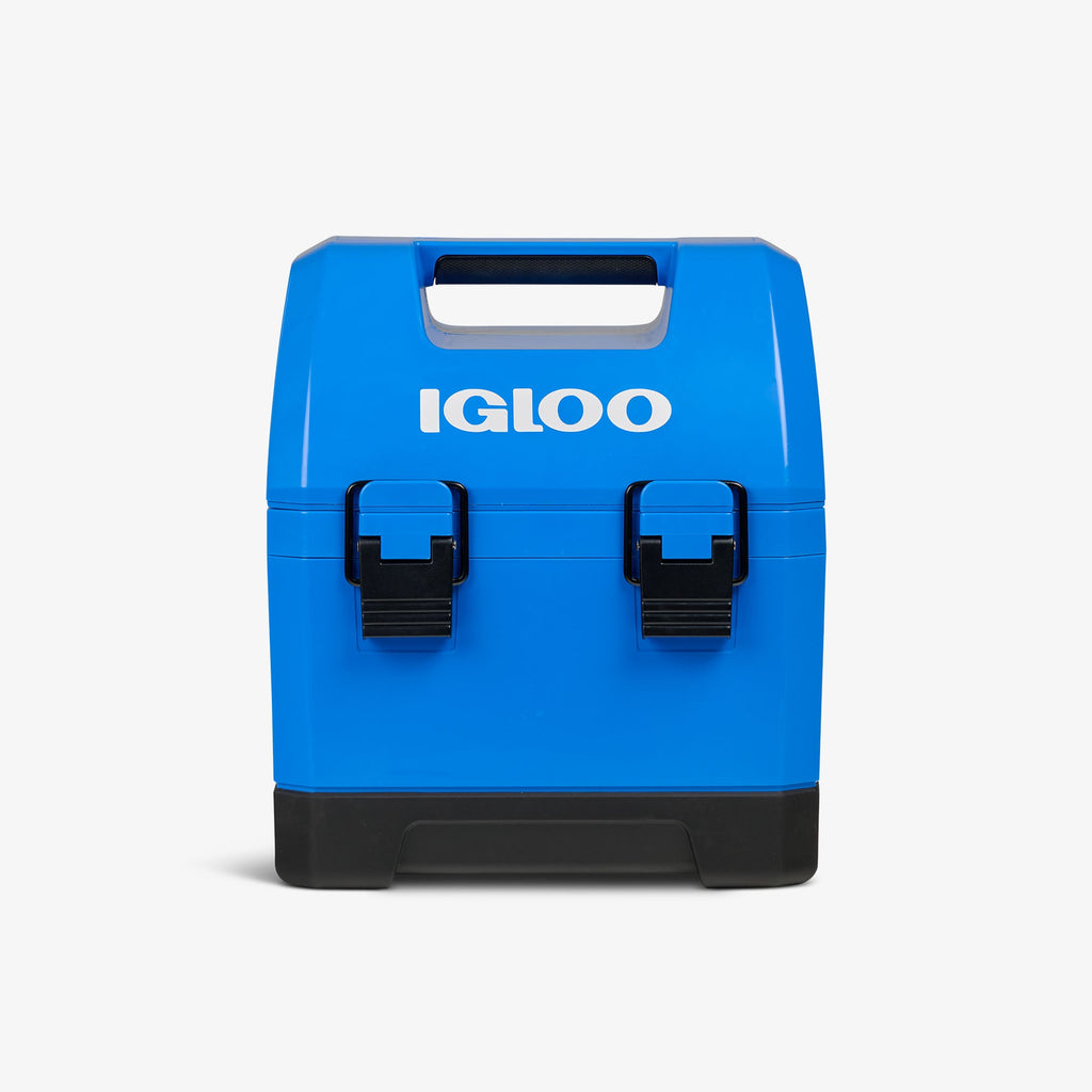 Gripper CoolBox 10 Qt Cooler T4 - Sneaky Blue - Front View