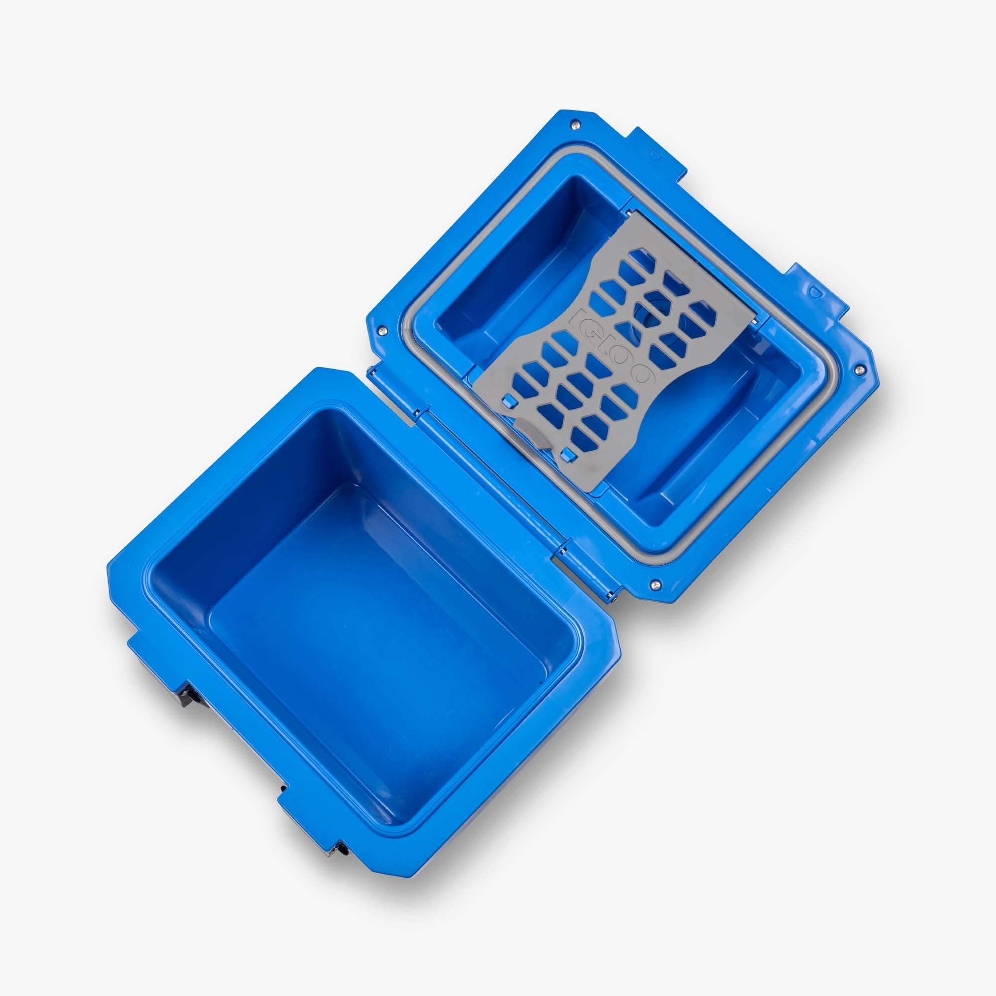 Gripper CoolBox 10 Qt Cooler T4 - Sneaky Blue - Open View