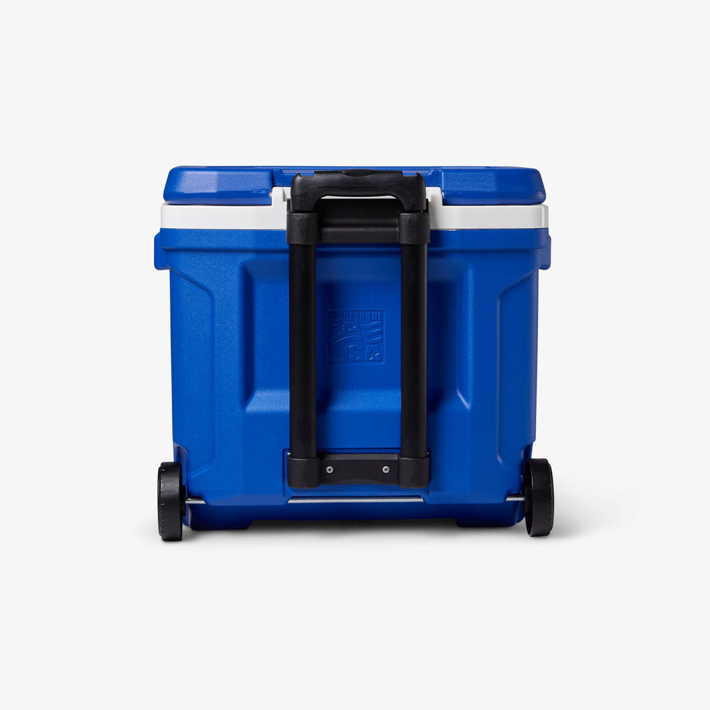 Profile II 28 Qt Roller Cooler J9 - Majestic Blue - Back View