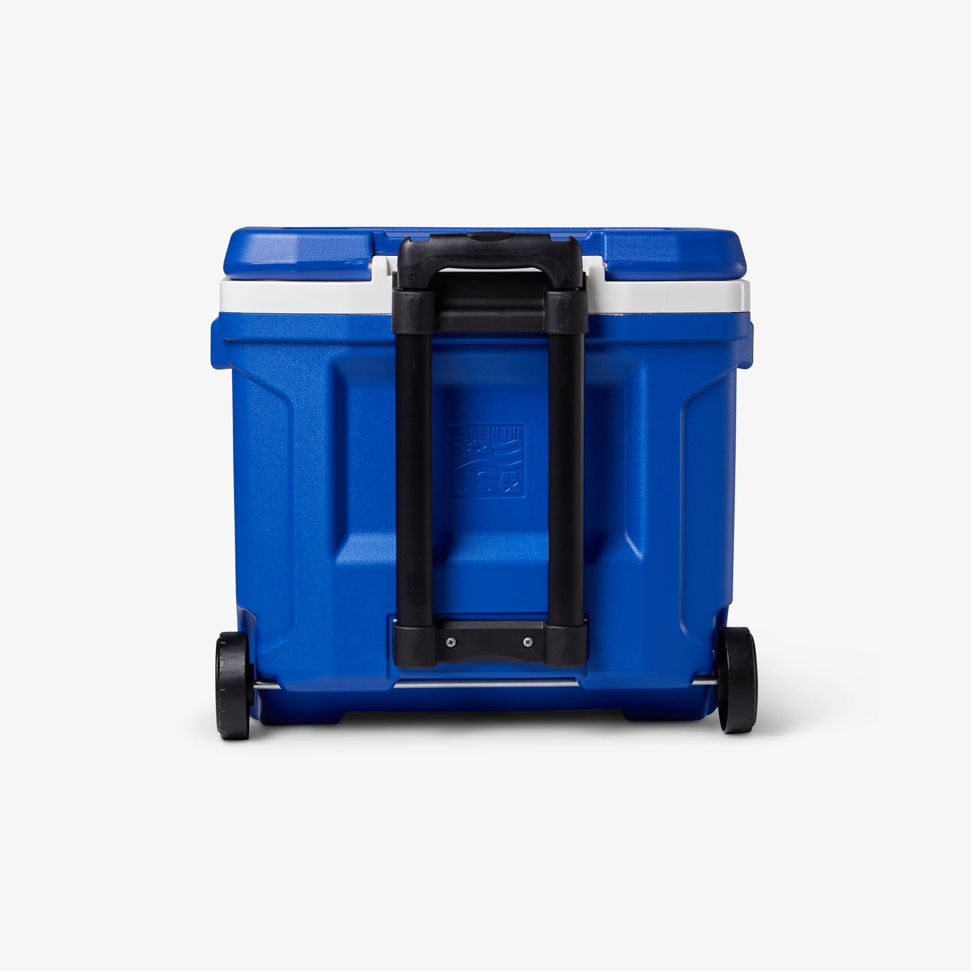 Profile II 28 Qt Roller Cooler J9 - Majestic Blue - Back View
