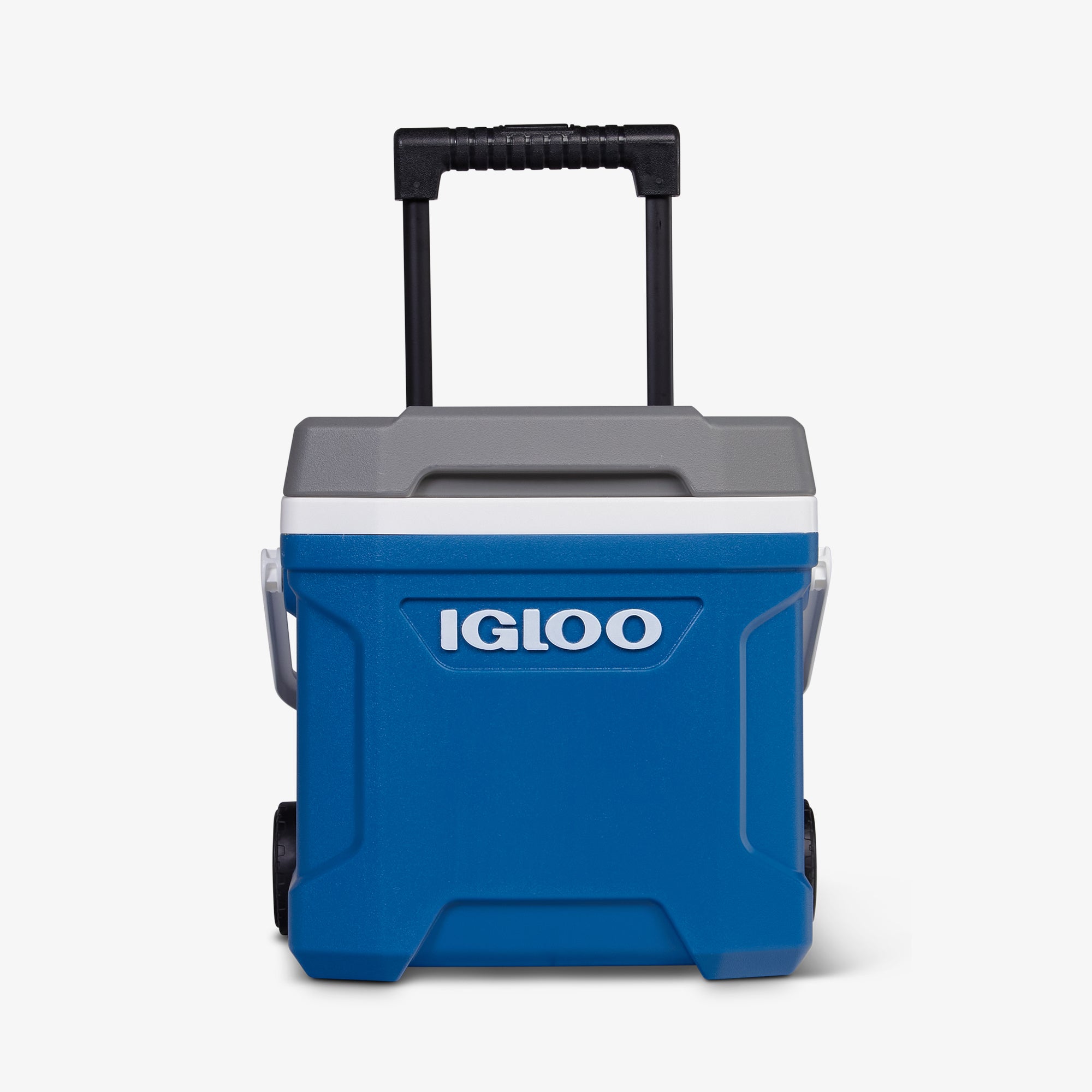 Latitude 16 Qt Roller Cooler V3 - Blue - Strap View