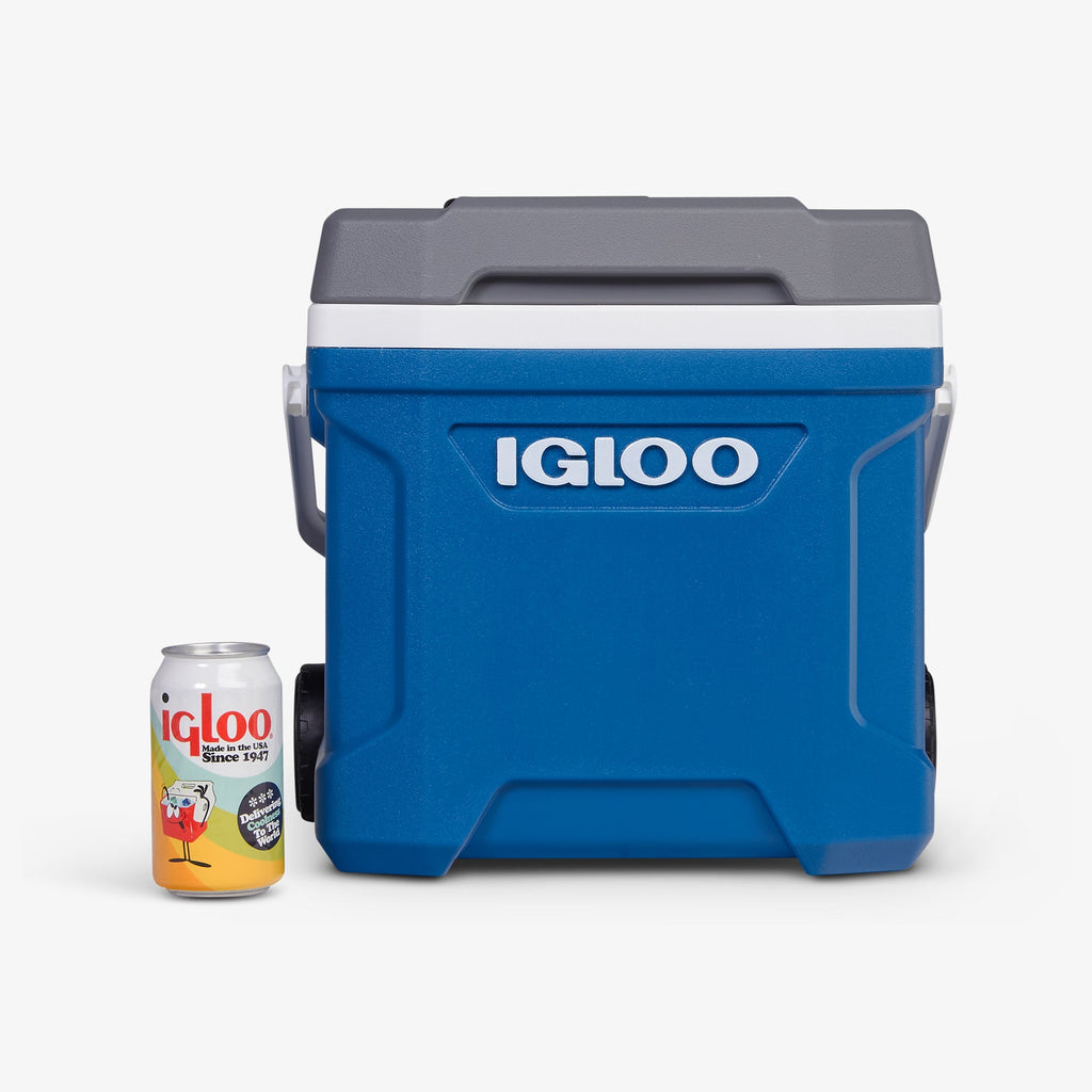 Latitude 16 Qt Roller Cooler V3 - Blue - Size View
