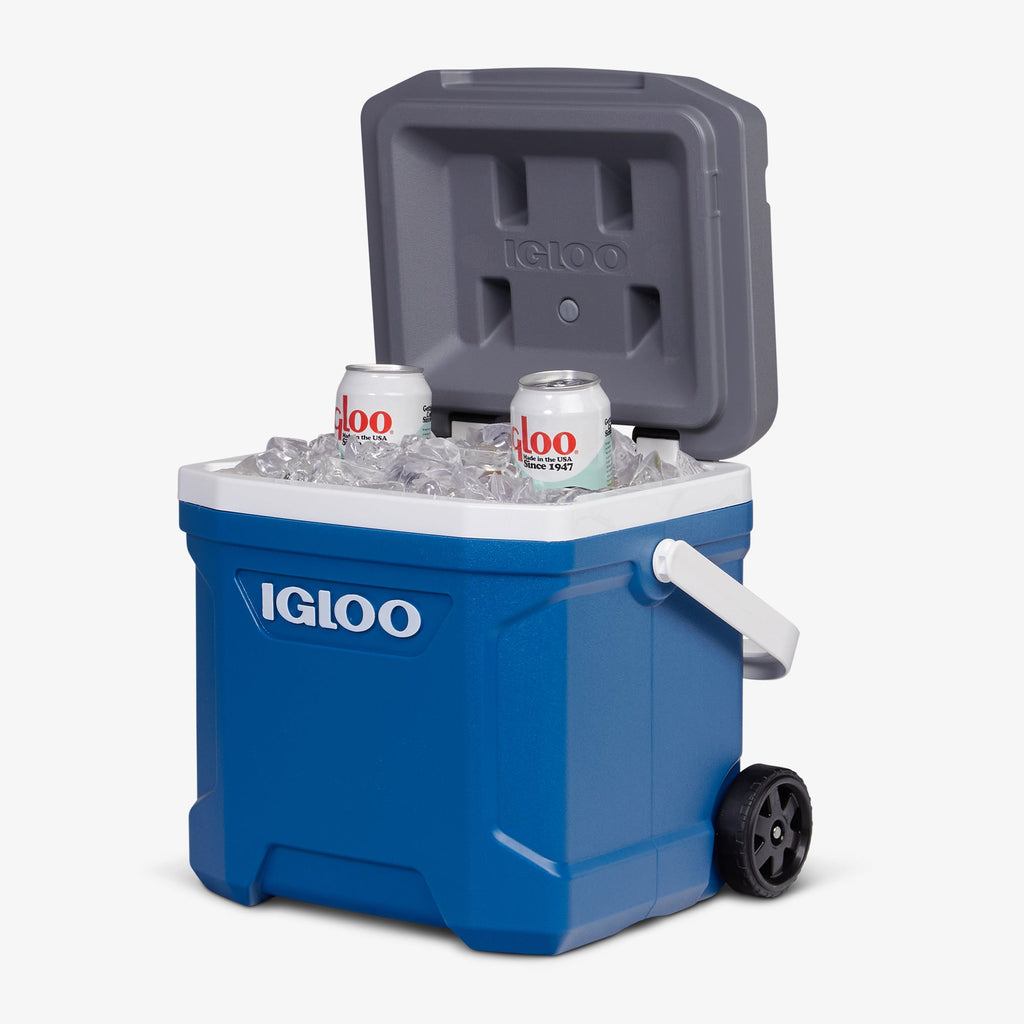 Latitude 16 Qt Roller Cooler V3 - Blue - Product View