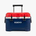 Trailmate® 52 Qt Roller Cooler I1 - Americana - Strap View