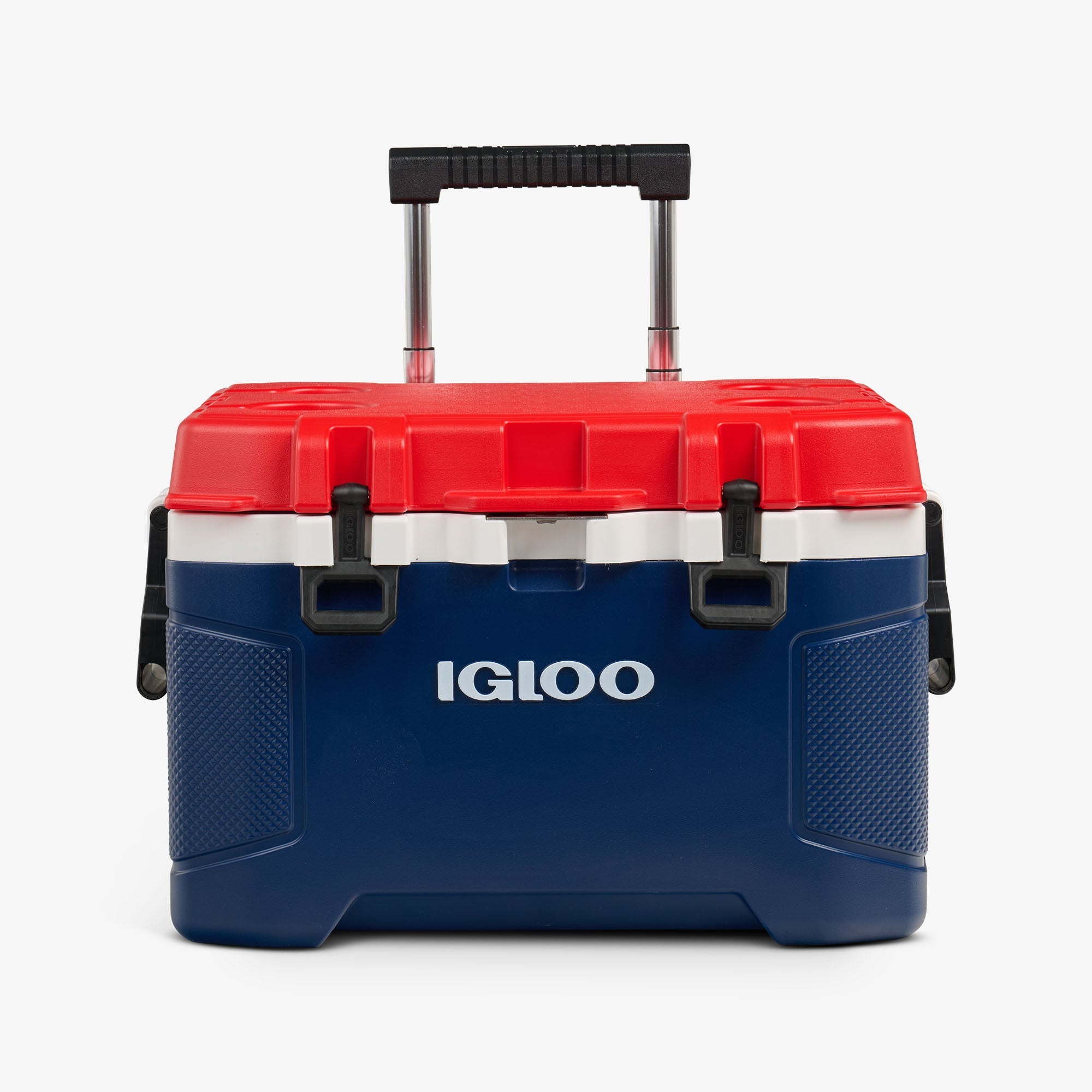 Trailmate® 52 Qt Roller Cooler I1 - Americana - Strap View