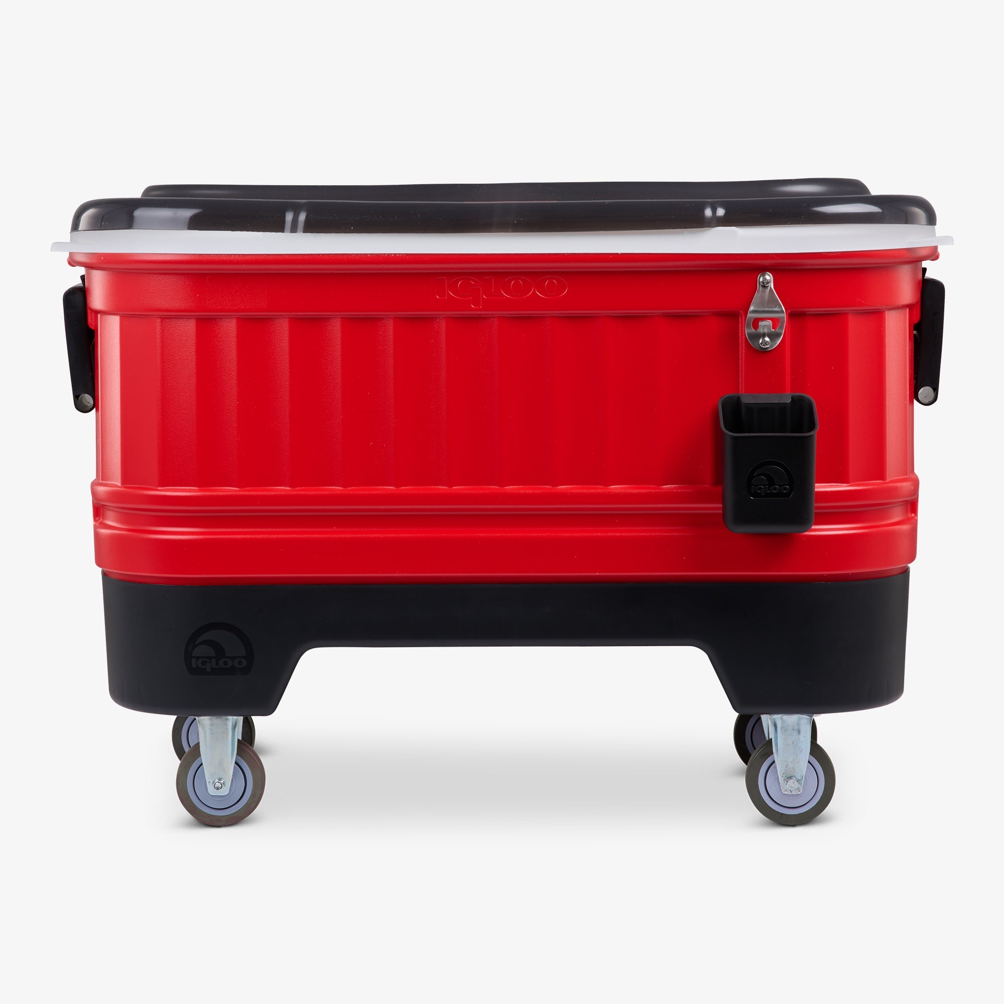 Party Bar 125 Qt Cooler T7 - Red Star - Front View
