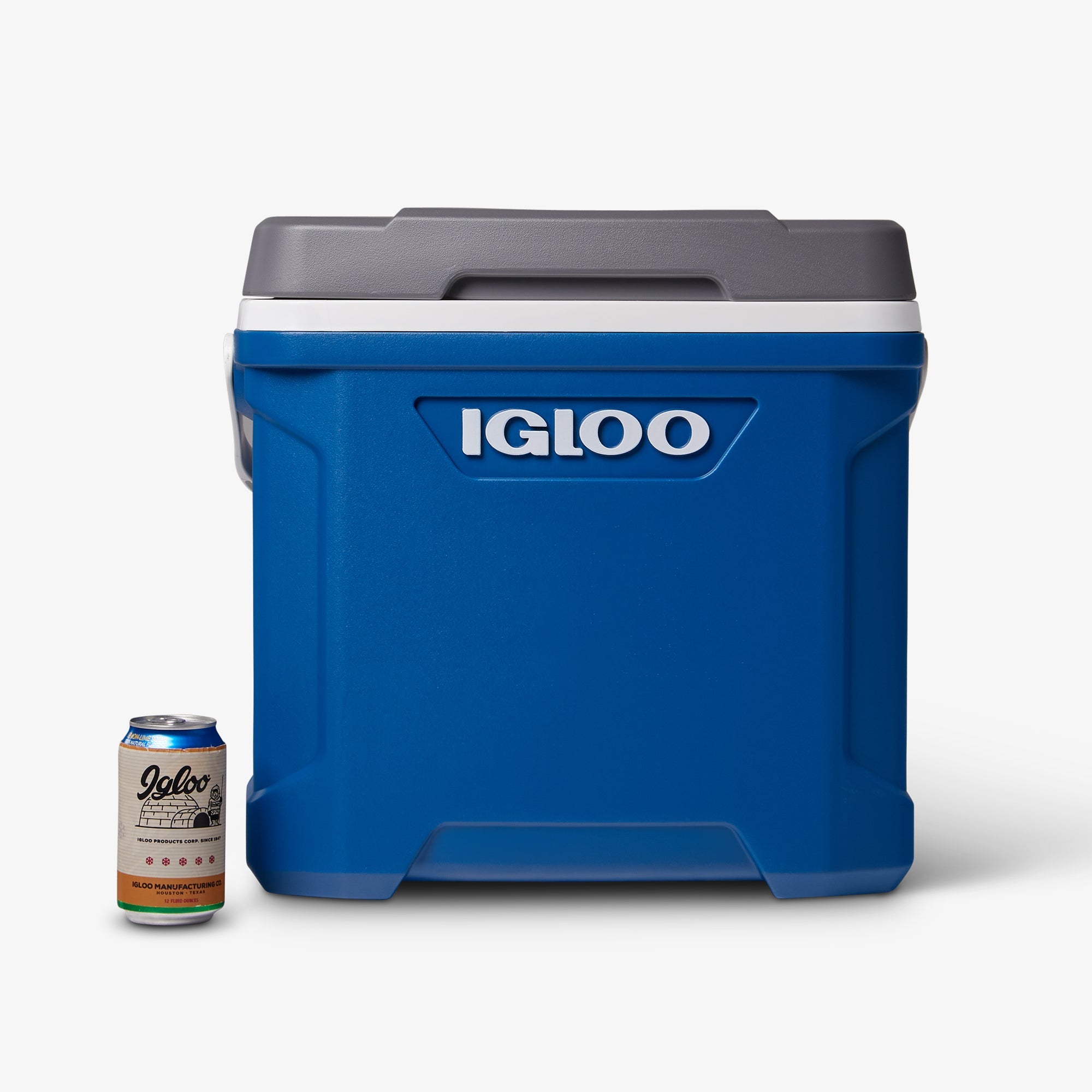 Latitude 30 Qt Cooler E1 - Blue - Size View