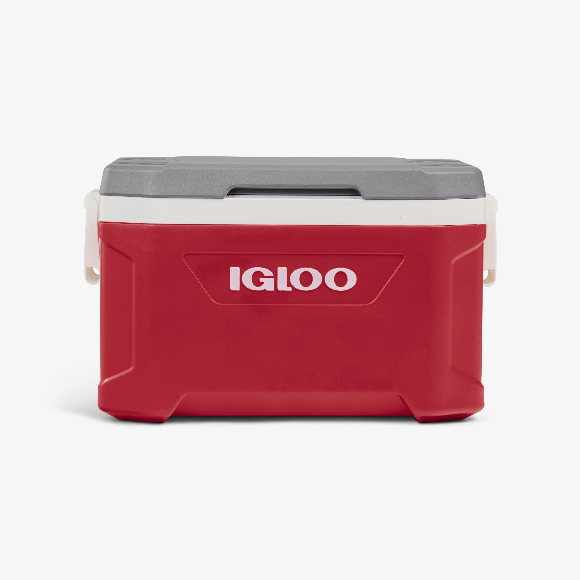 Latitude 52 Qt Cooler O2 - Red - Front View