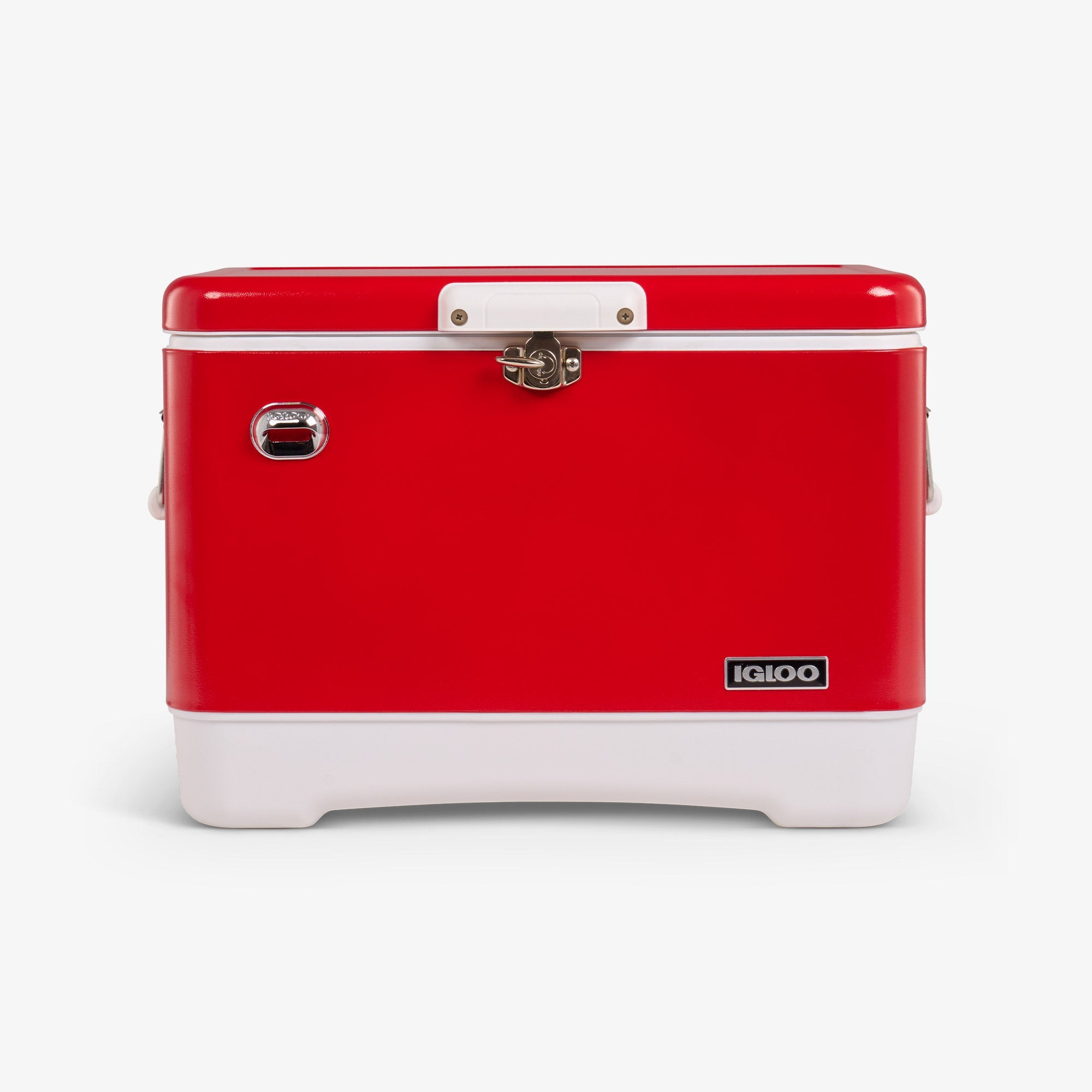 Legacy 54 Qt Cooler E1 - Red Star - Front View