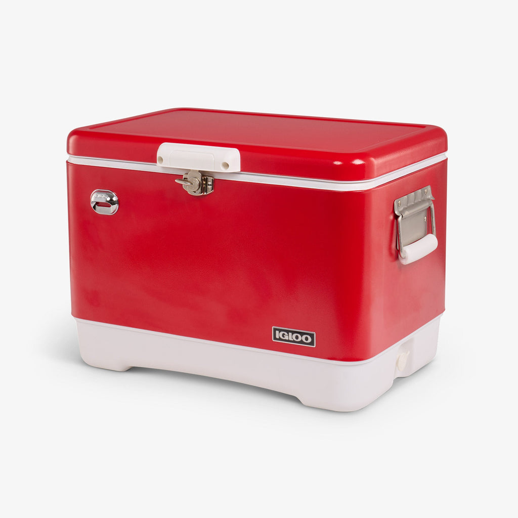 Legacy 54 Qt Cooler E1 - Red Star - Product View