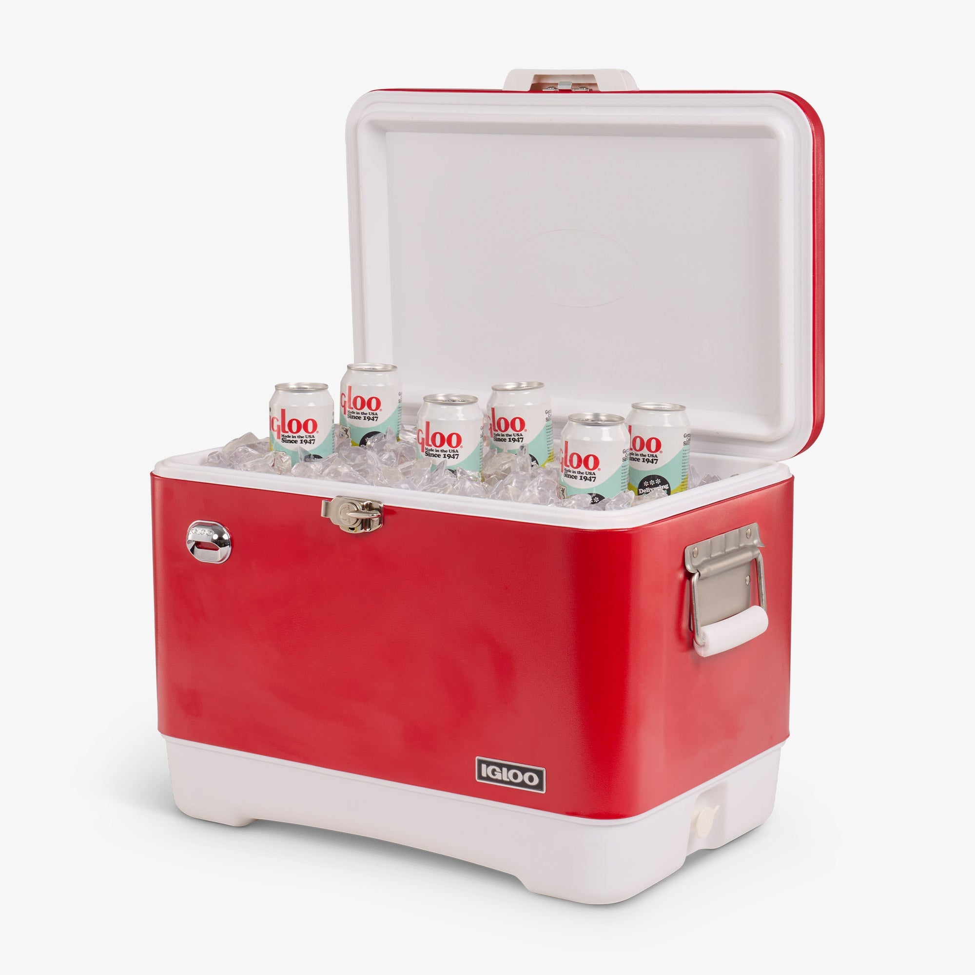 Legacy 54 Qt Cooler E1 - Red Star - Product View