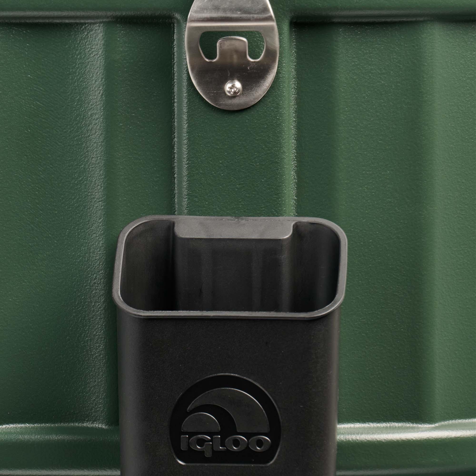 Party Bar 125 Qt Cooler T7 - Oil Green - Product View