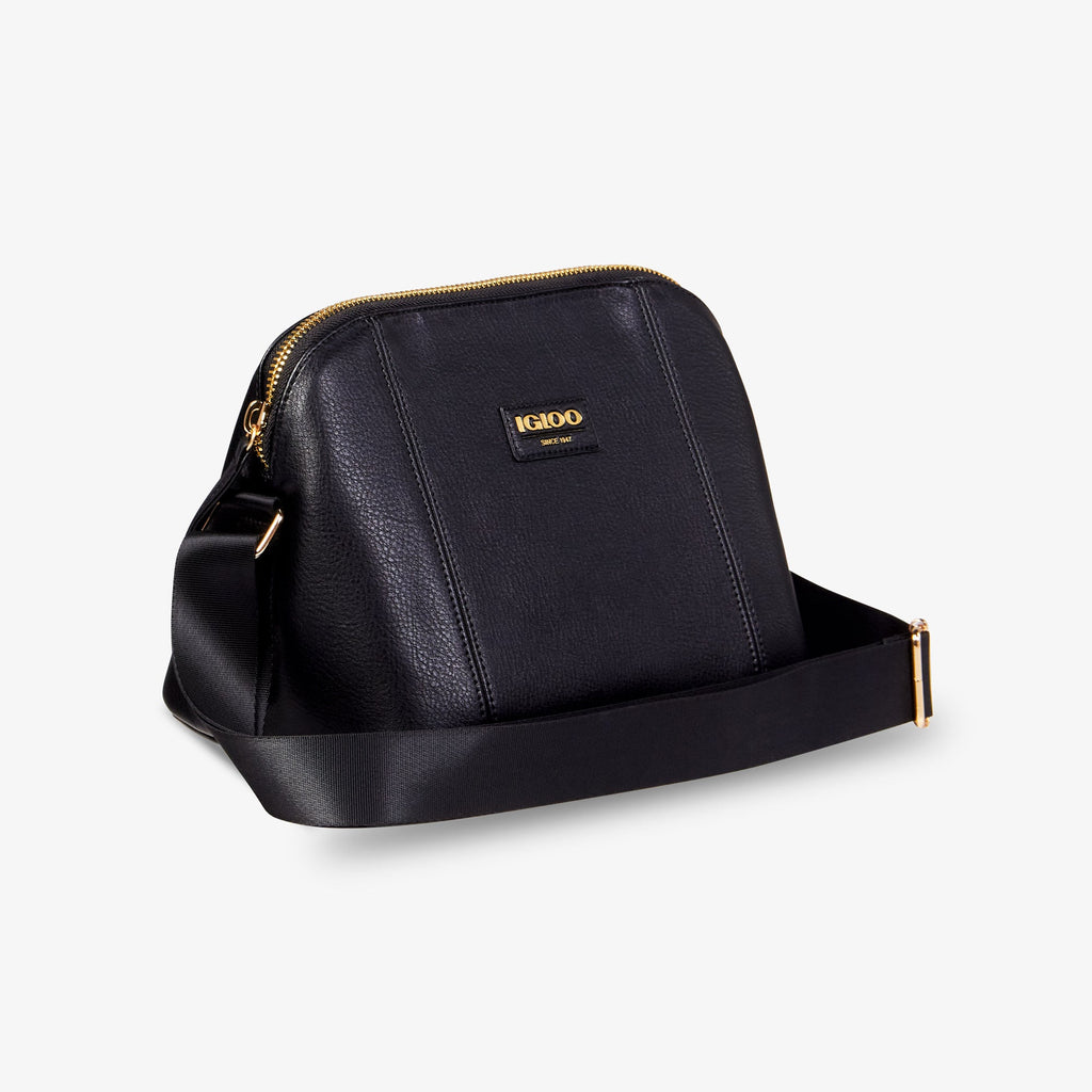 Igloo Luxe® Crossbody Cooler Bag E4 - Black - Product View