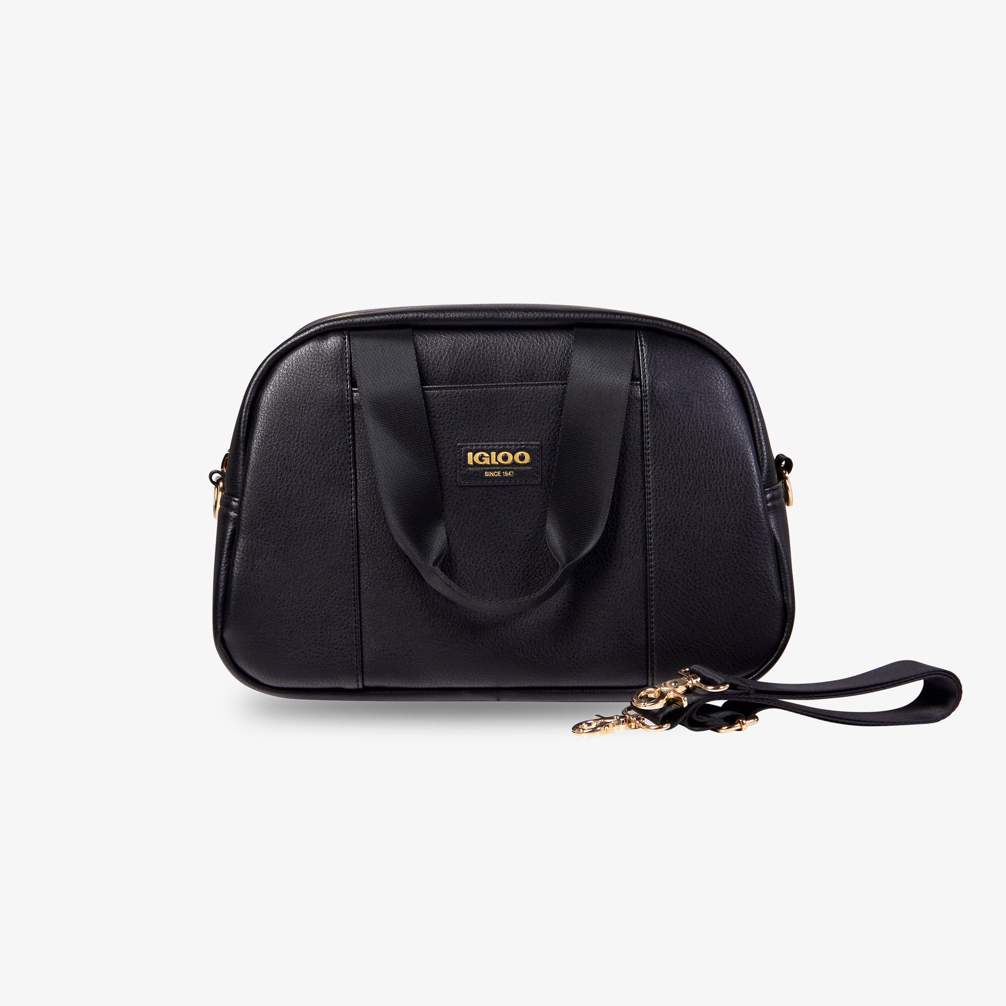 Igloo Luxe® Satchel Cooler Bag C2 - Black - Front View