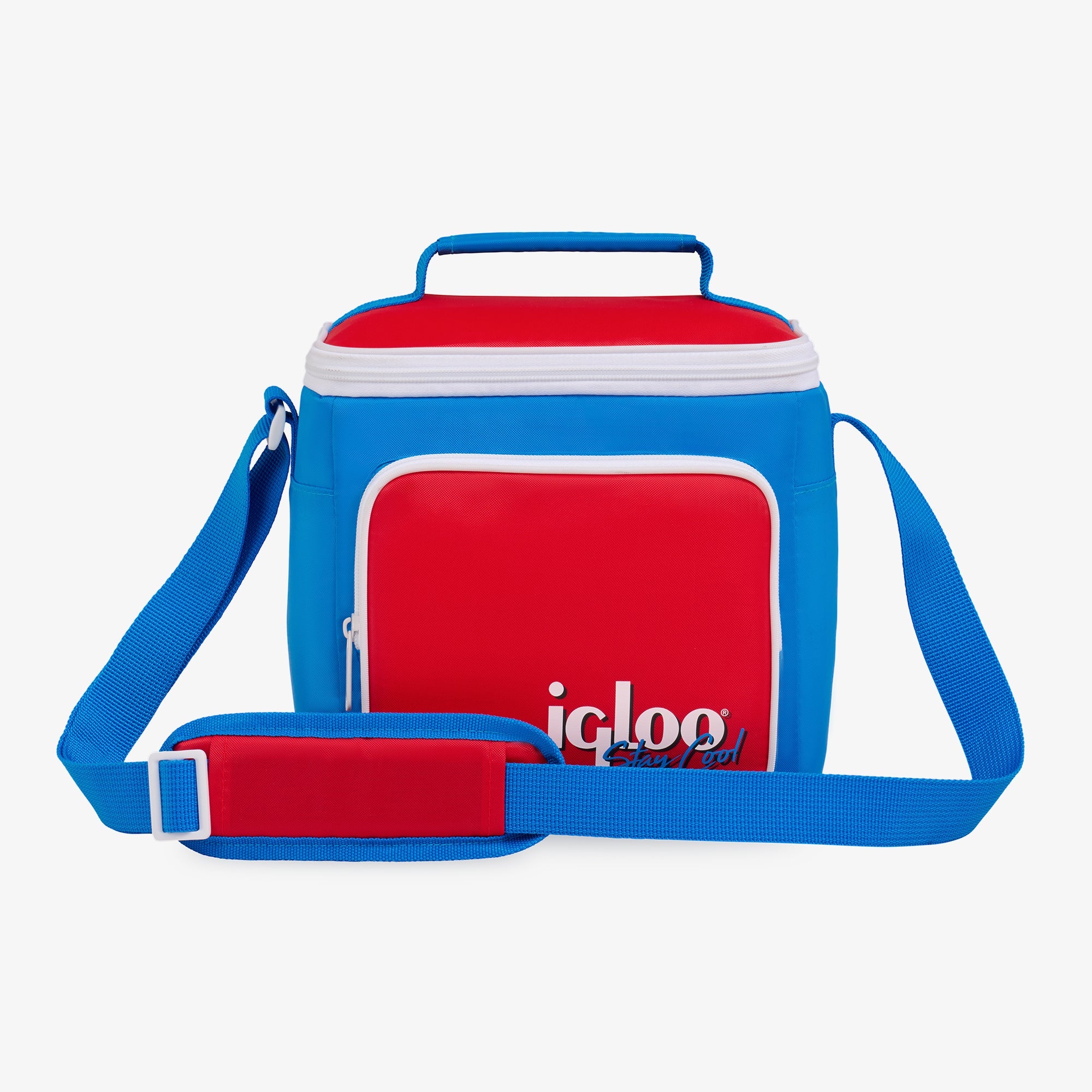Retro Square Lunch Bag N6 - Americana - Front View