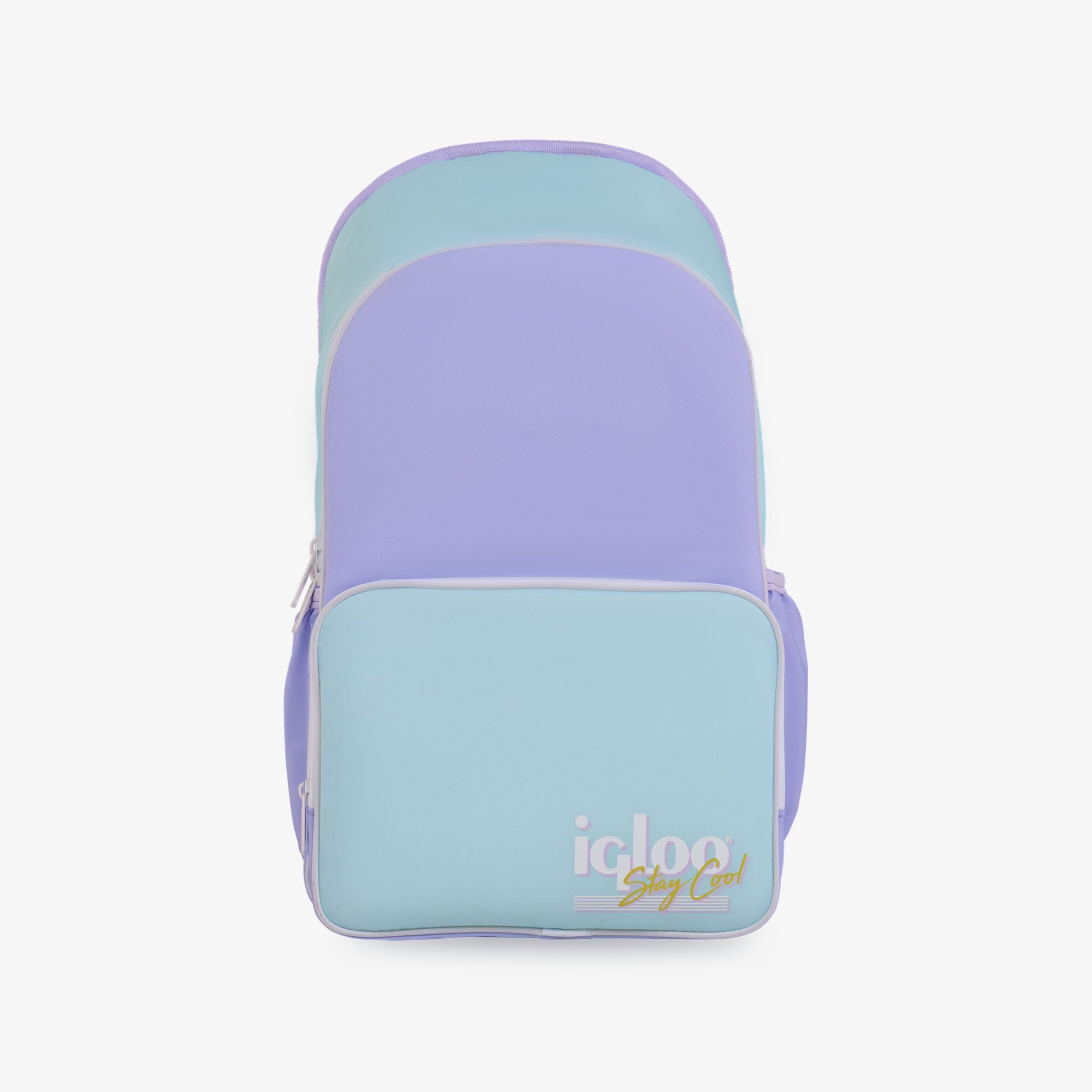 Retro Backpack Cooler Z5 - Lilac - Front View