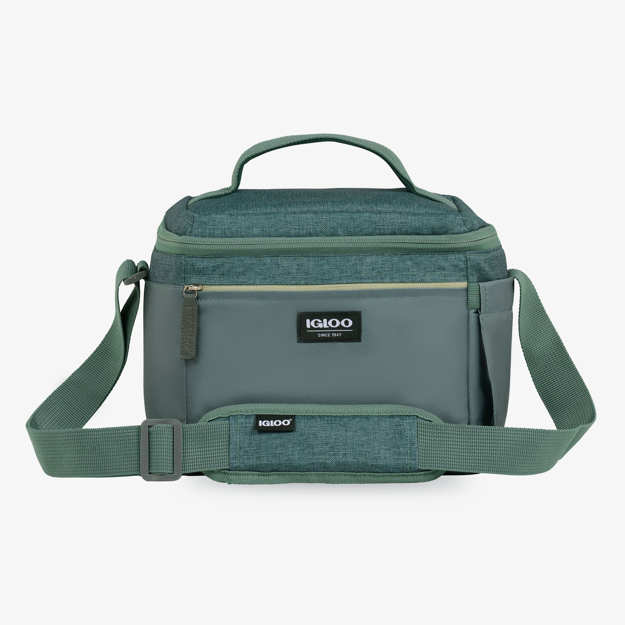Everyday Lunch Rounded Cube Cooler Bag H3 - Spruce - Front View