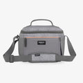 Everyday Lunch Rounded Cube Cooler Bag H3 - Gray - Front View