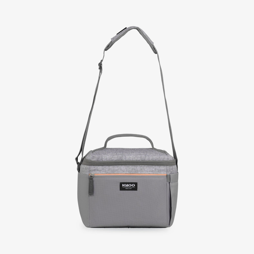 Everyday Lunch Rounded Cube Cooler Bag H3 - Gray - Strap View