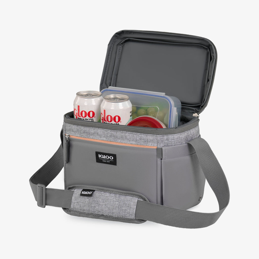 Everyday Lunch Rounded Cube Cooler Bag H3 - Gray - Product View