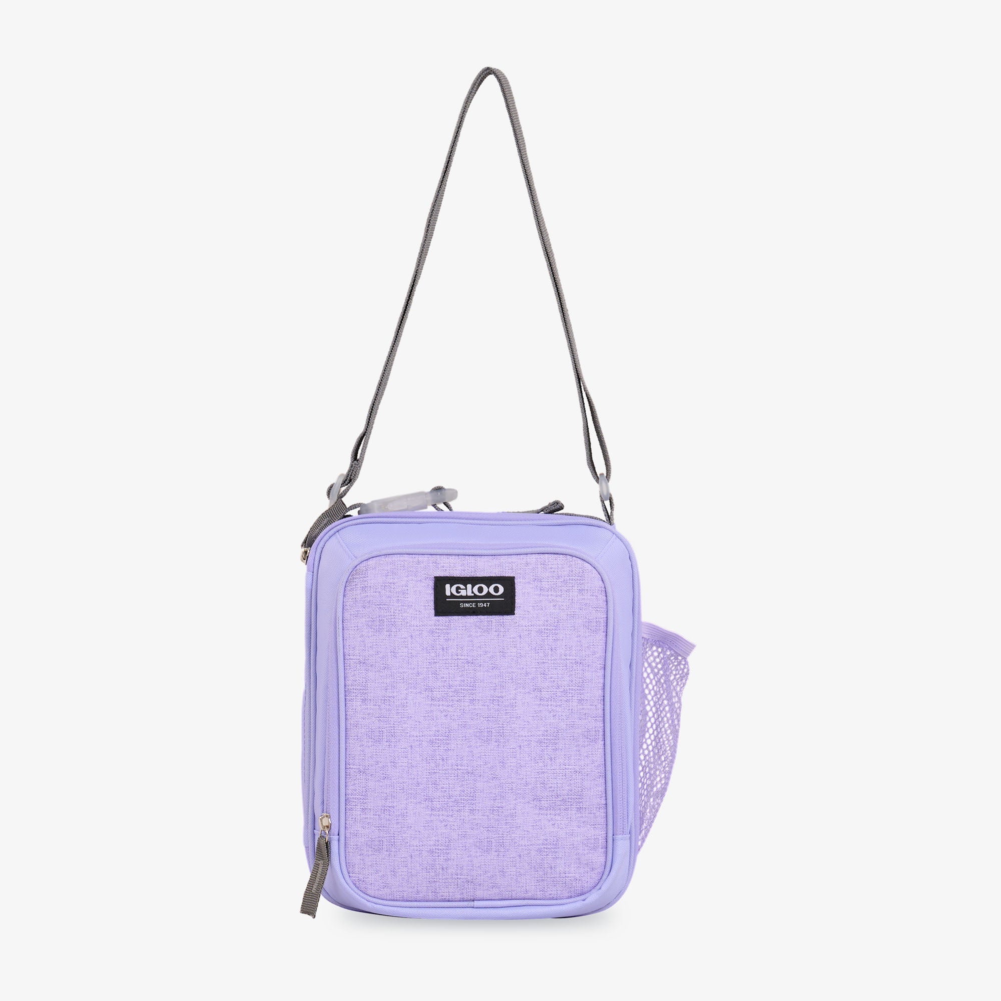 Kids Everyday Lunch Vertical Cooler Bag H3 - Lilac - Strap View