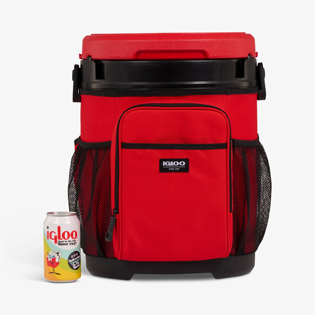 20 Qt Cooler Bucket B3 - Red Heat - Size View