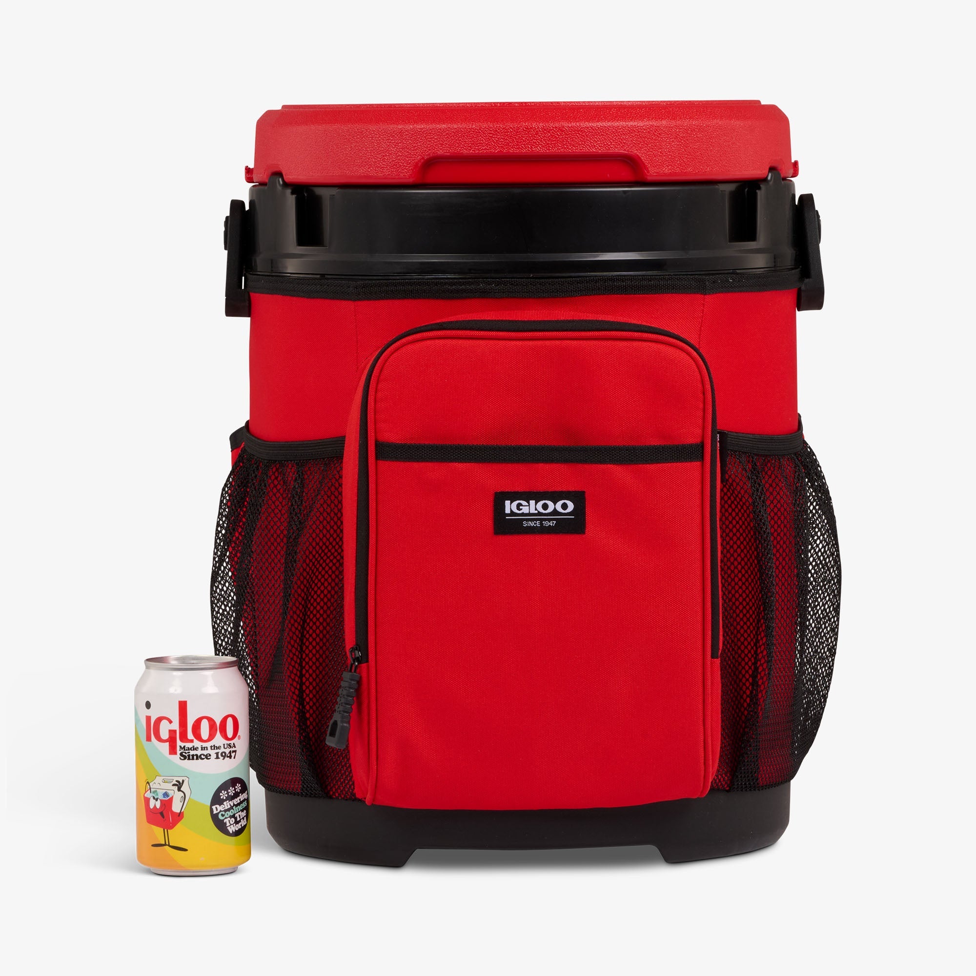20 Qt Cooler Bucket B3 - Red Heat - Size View