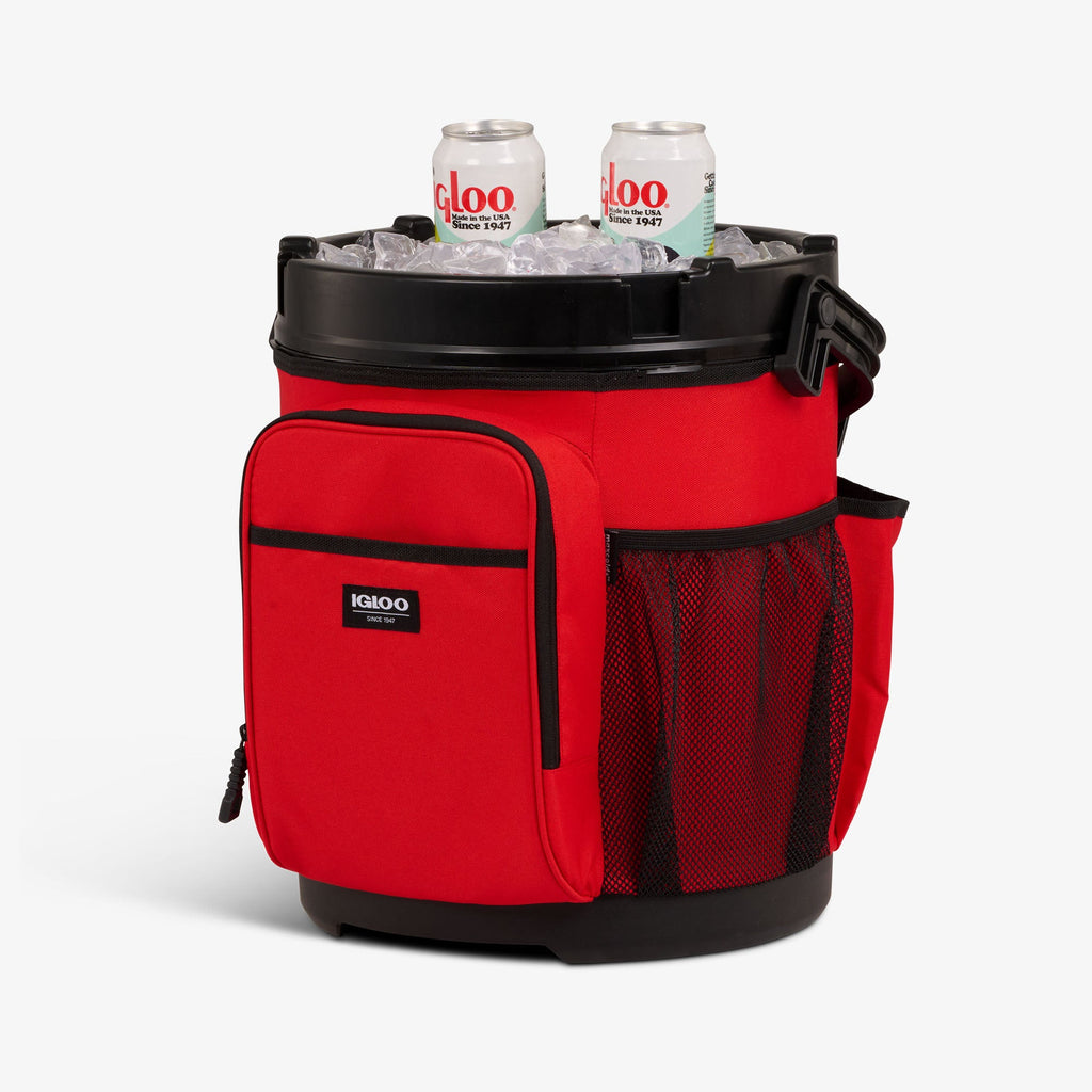 20 Qt Cooler Bucket B3 - Red Heat - Product View