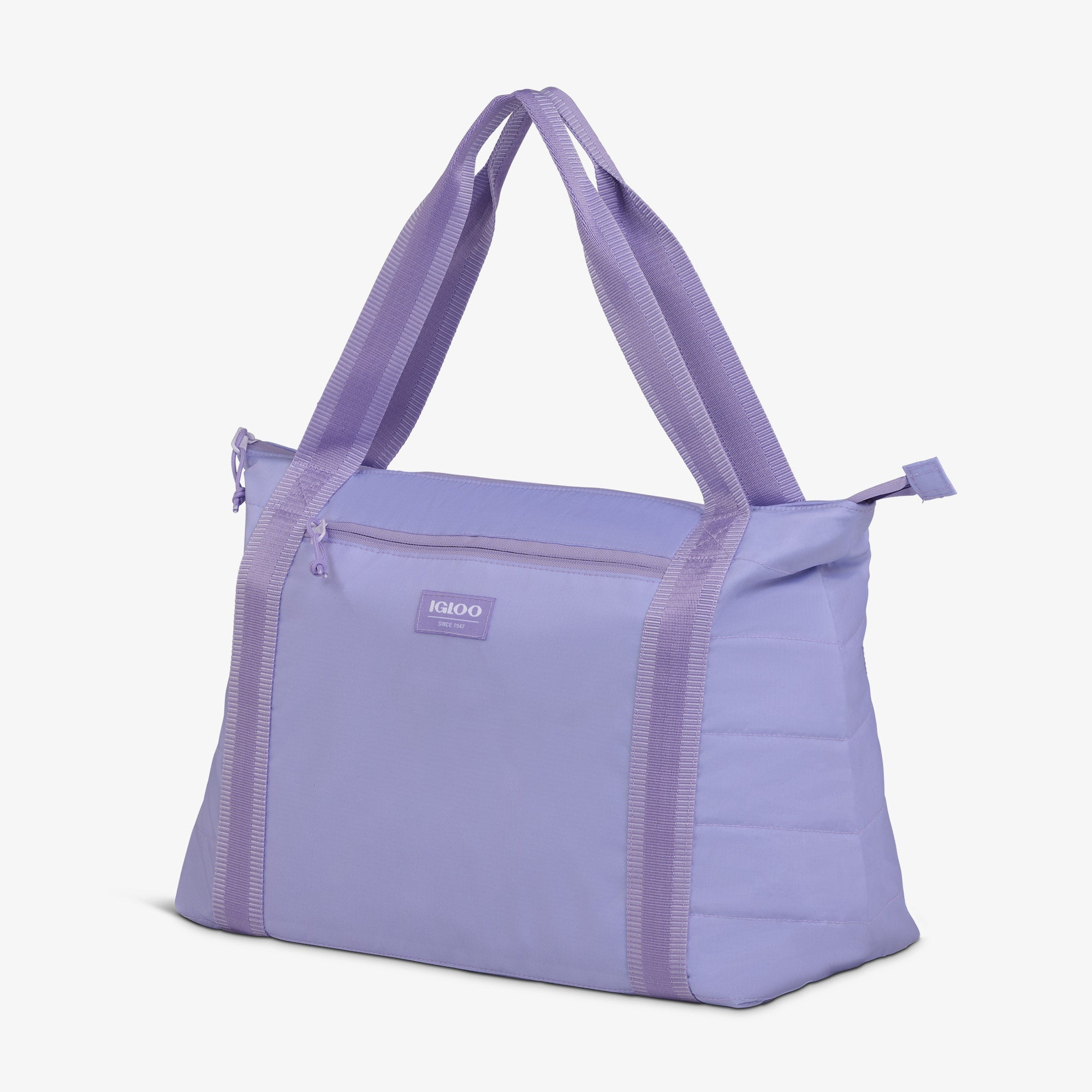 Packable Puffer 20-Can Cooler Bag L7 - Lilac - Product View