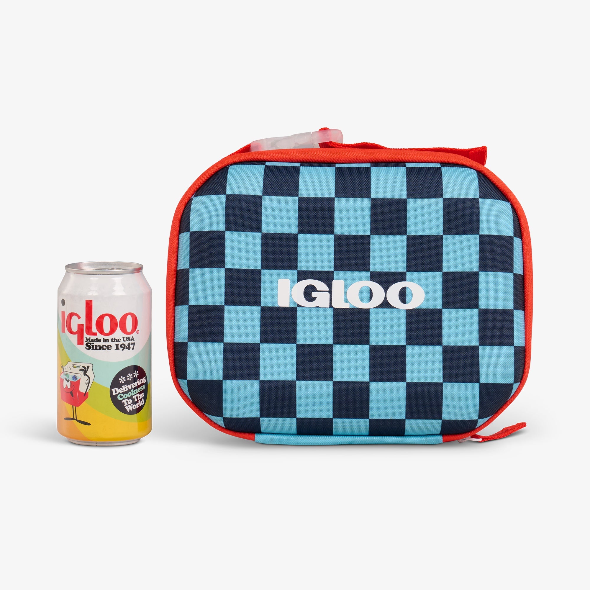 Kids Mini Modern Lunch L7 - Checkers - Size View
