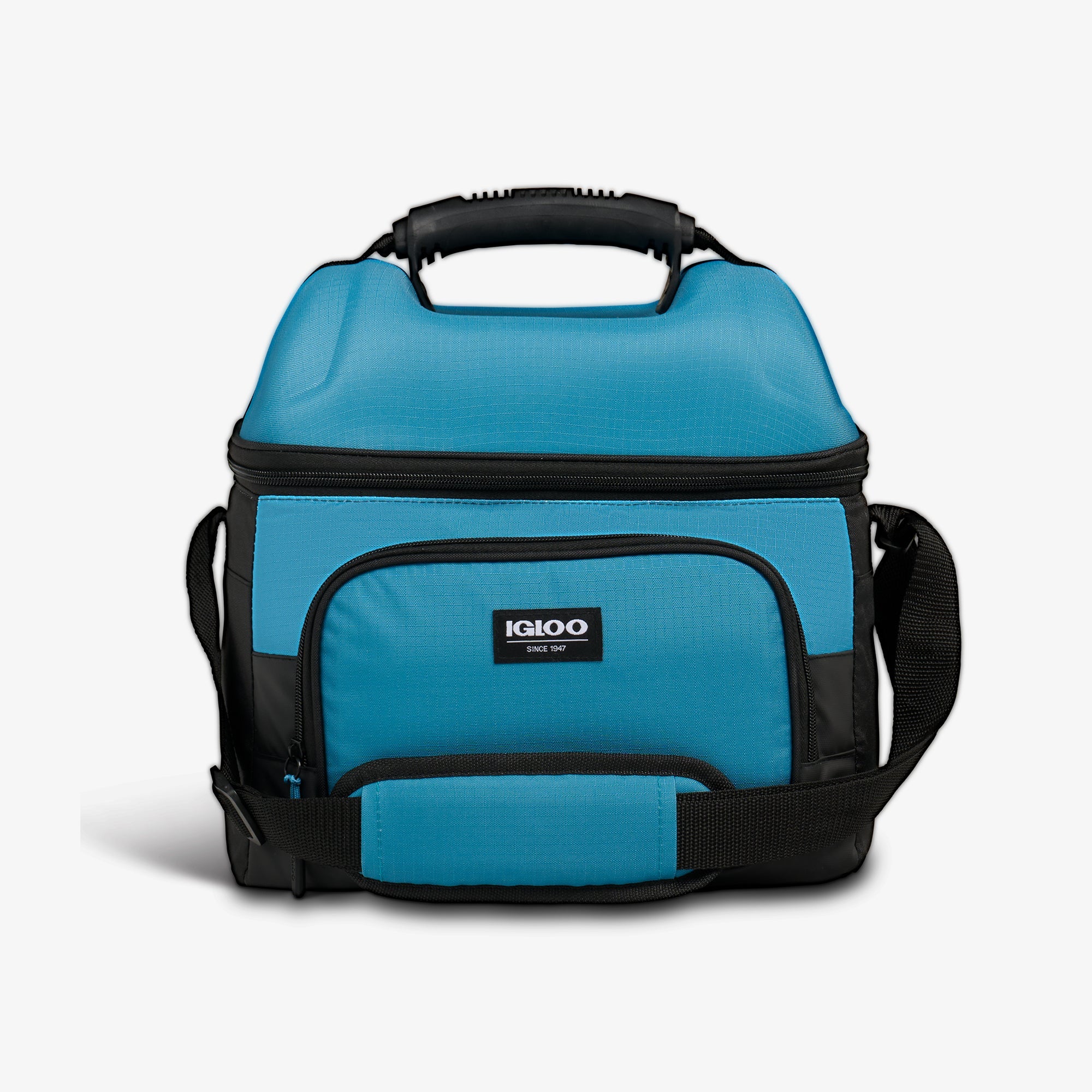 Latitude Hardtop Gripper 22-Can Cooler Bag H2 - Modern Blue - Front View