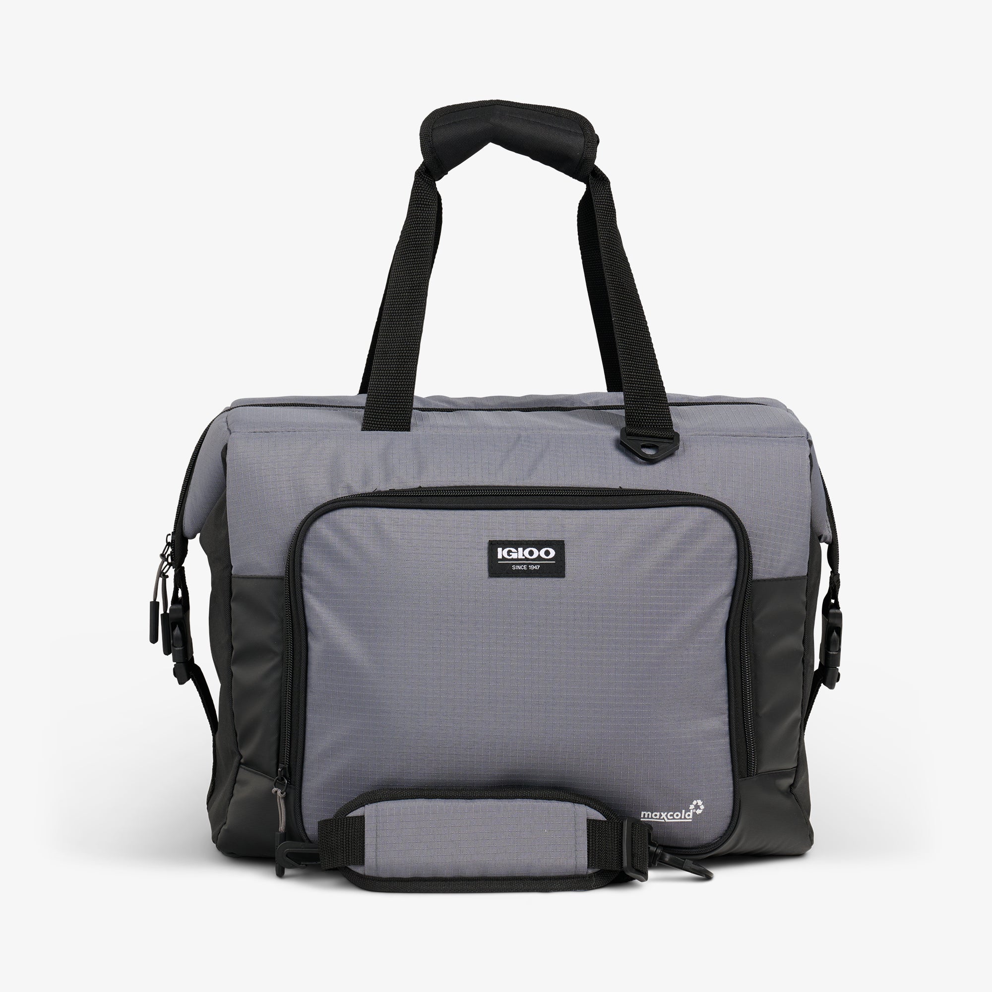 Latitude Snapdown 36-Can Cooler Bag E7 - Carbonite - Front View