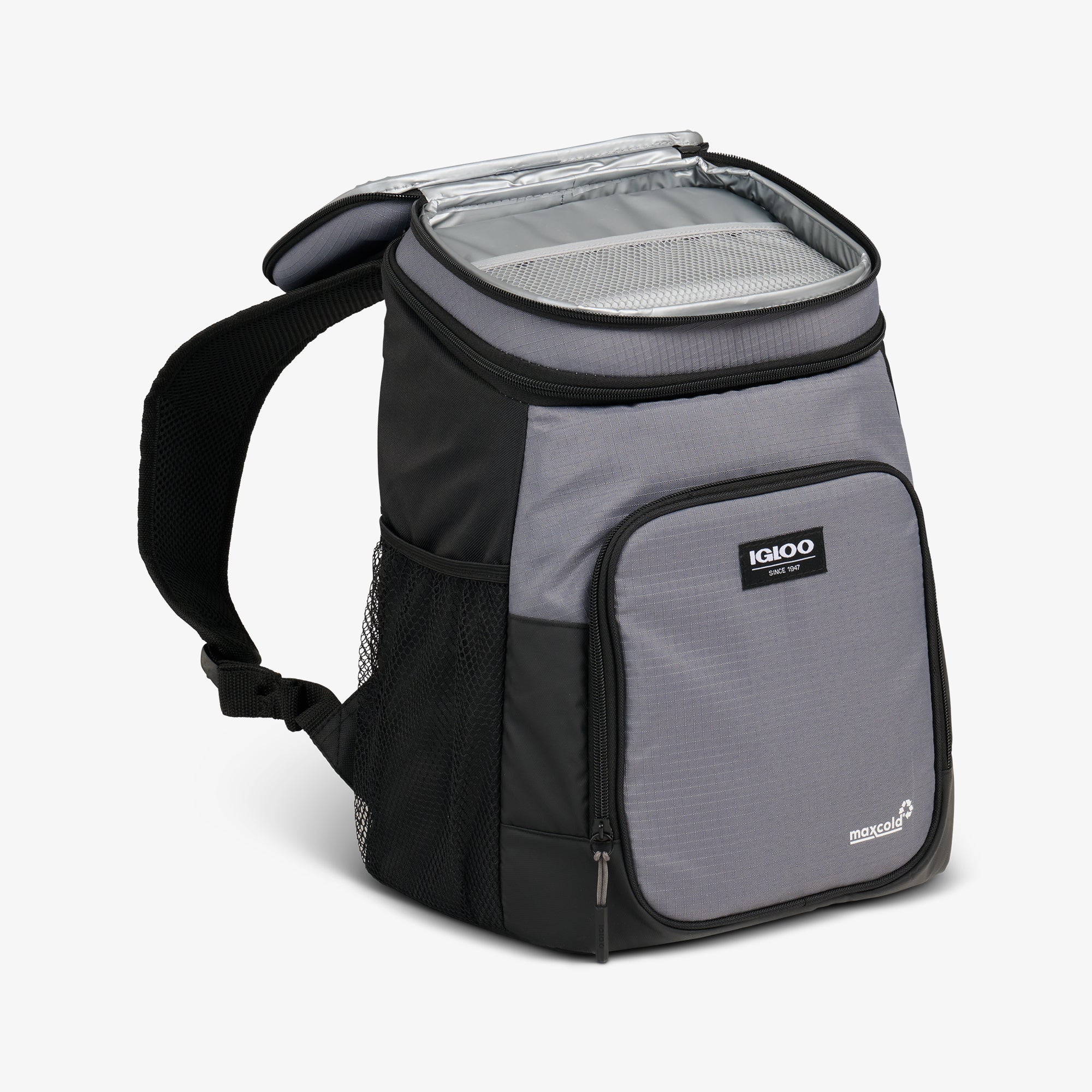 Latitude Hardtop 18-Can Backpack Y0 - Carbonite - Open View