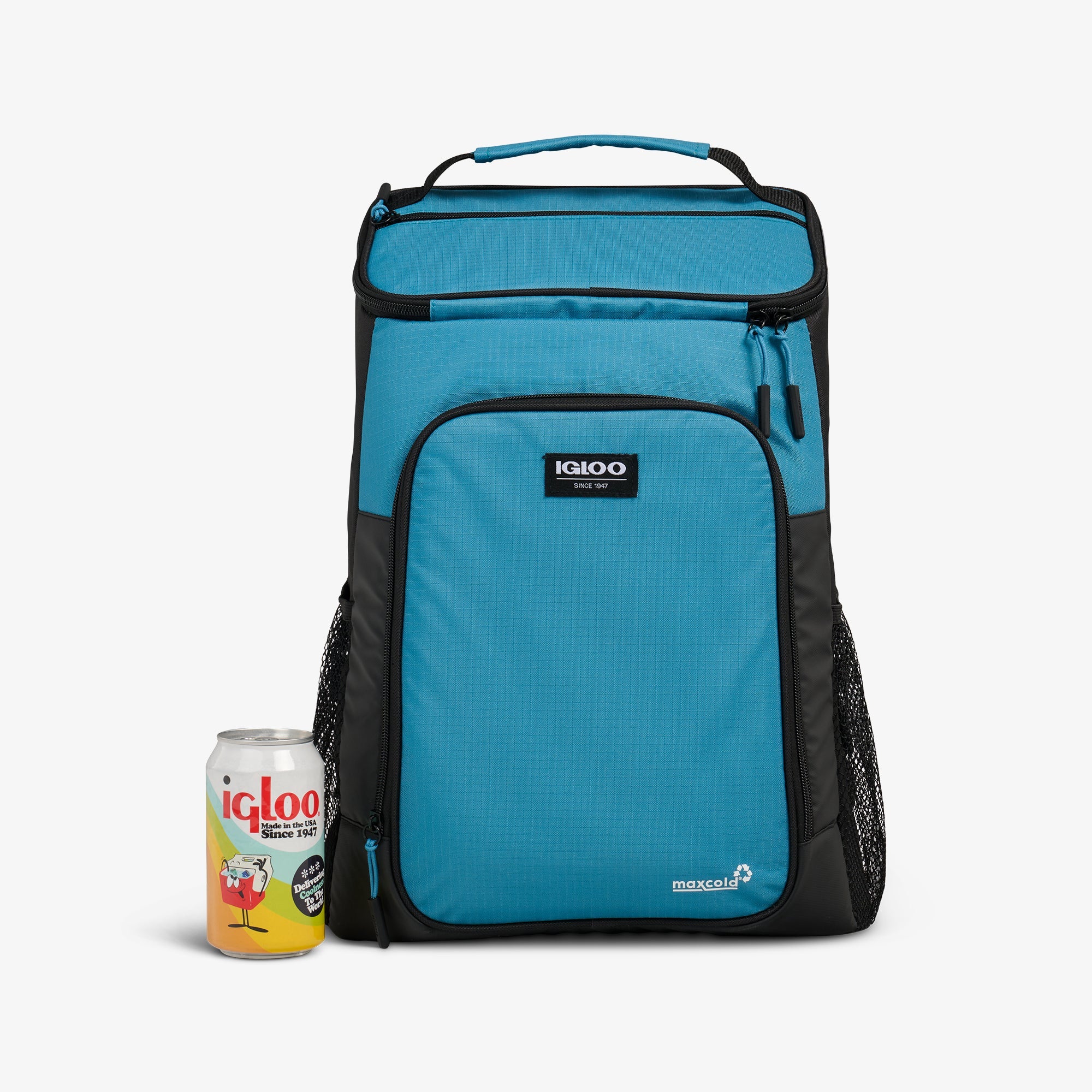 Latitude Top Grip 24-Can Backpack T2 - Modern Blue - Size View