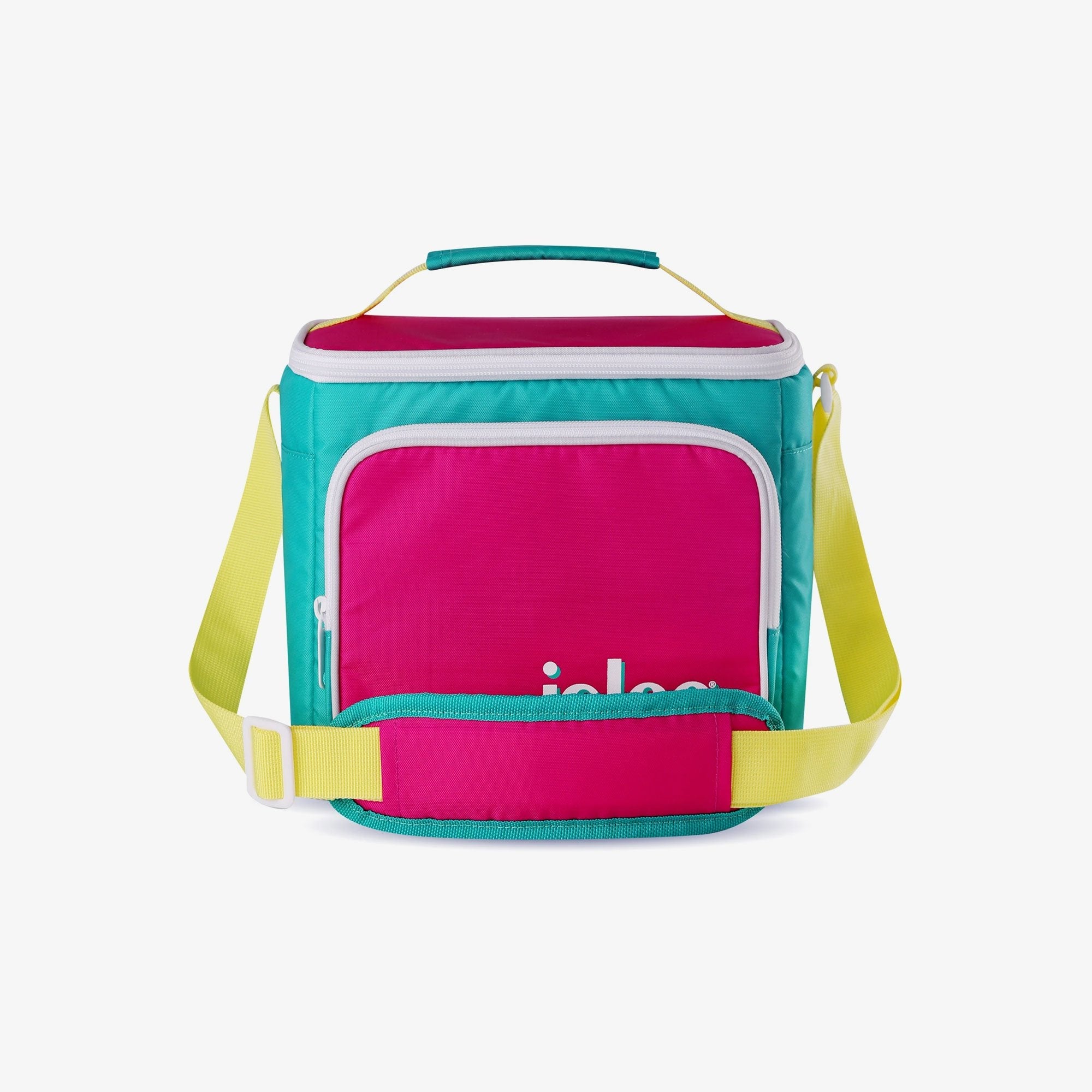 Retro Square Lunch Bag N6 - Jade - Product View