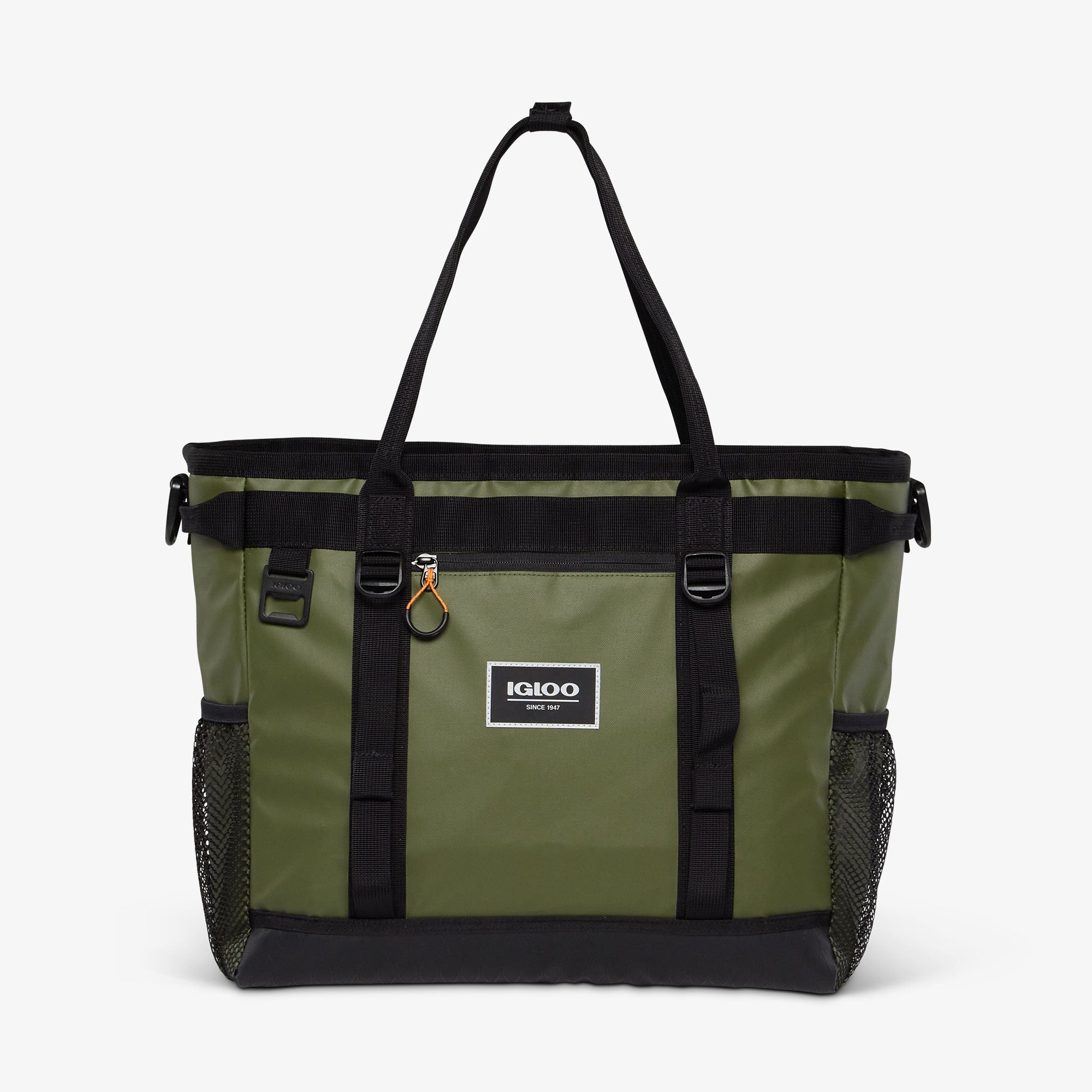 Pursuit 30-Can Tote V7 - Chive - Front View