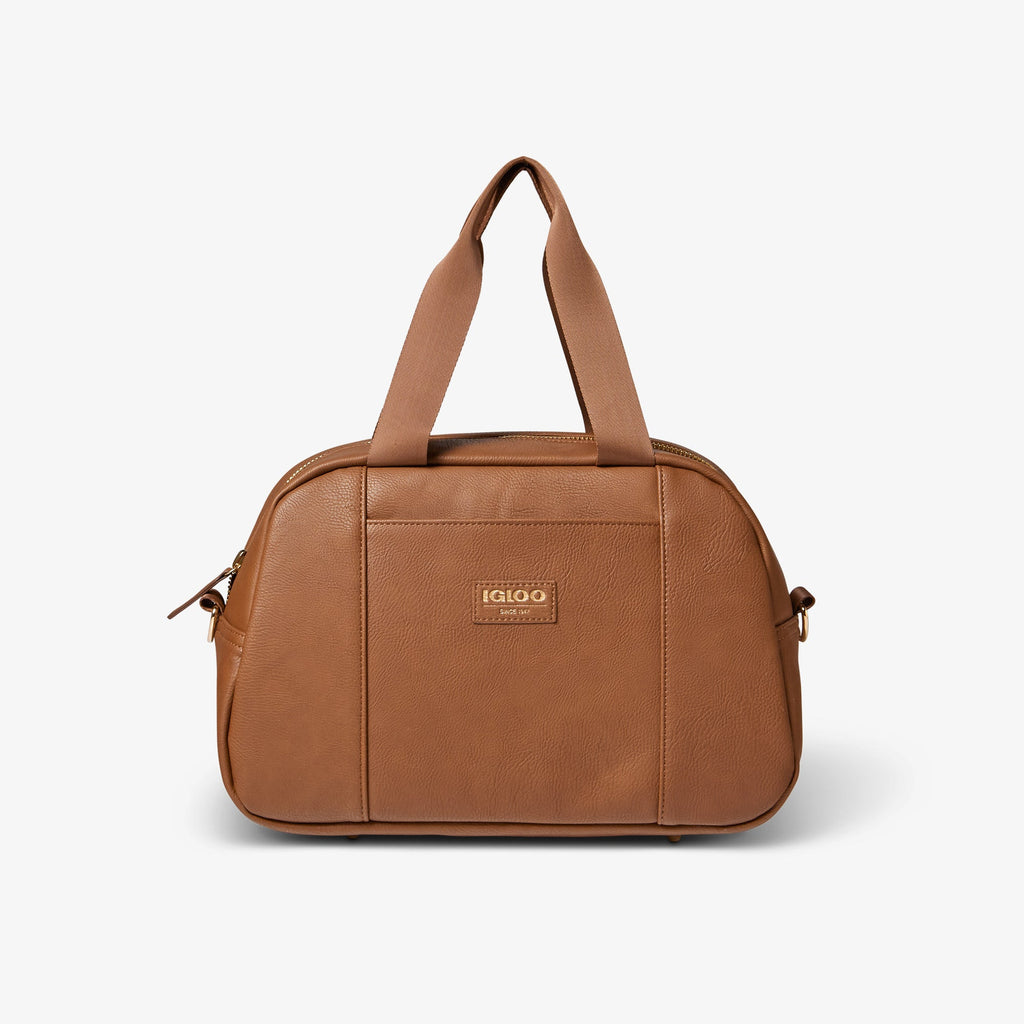 Igloo Luxe® Satchel Cooler Bag C2 - Cognac - Product View